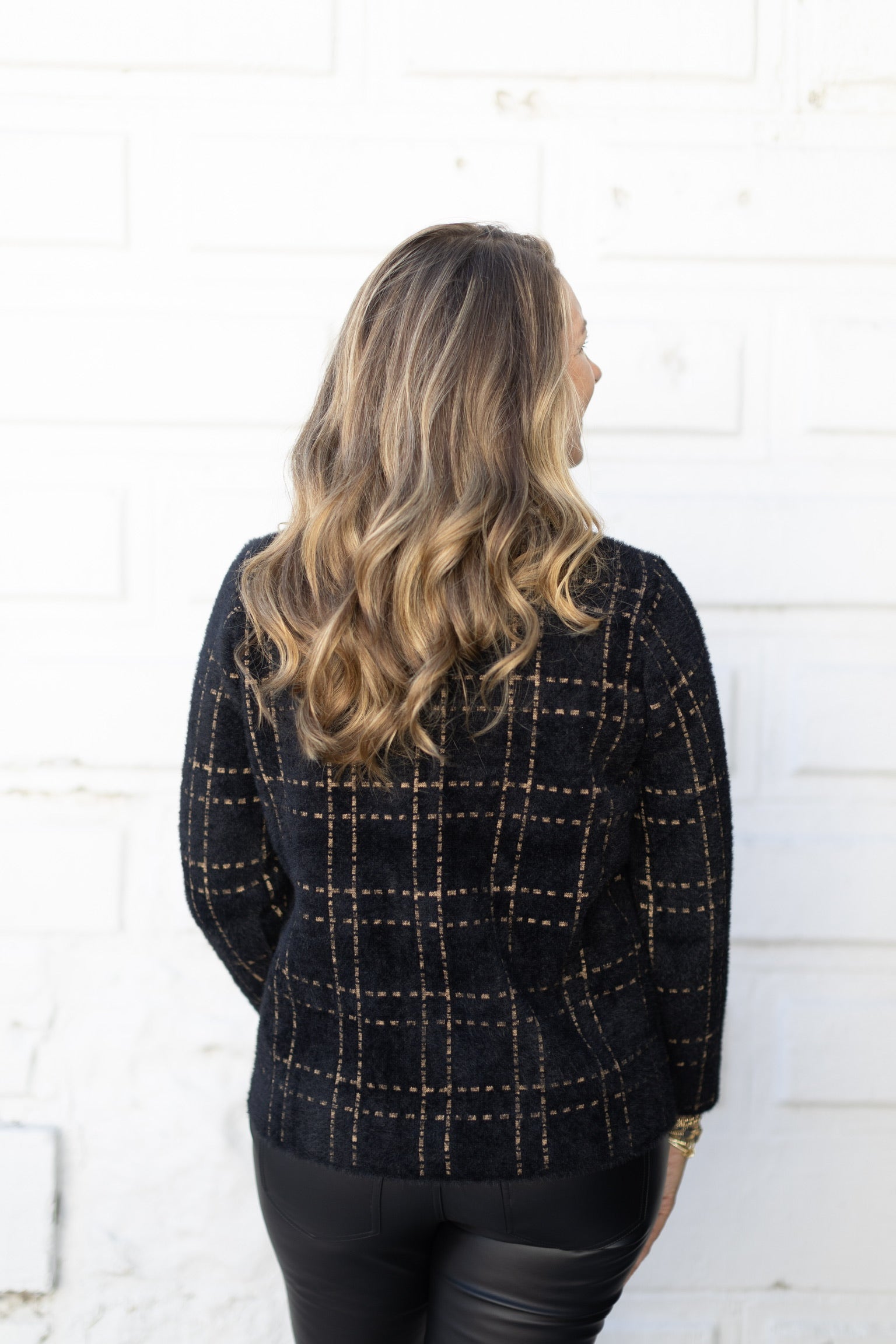 Plaid Tweed Jacket