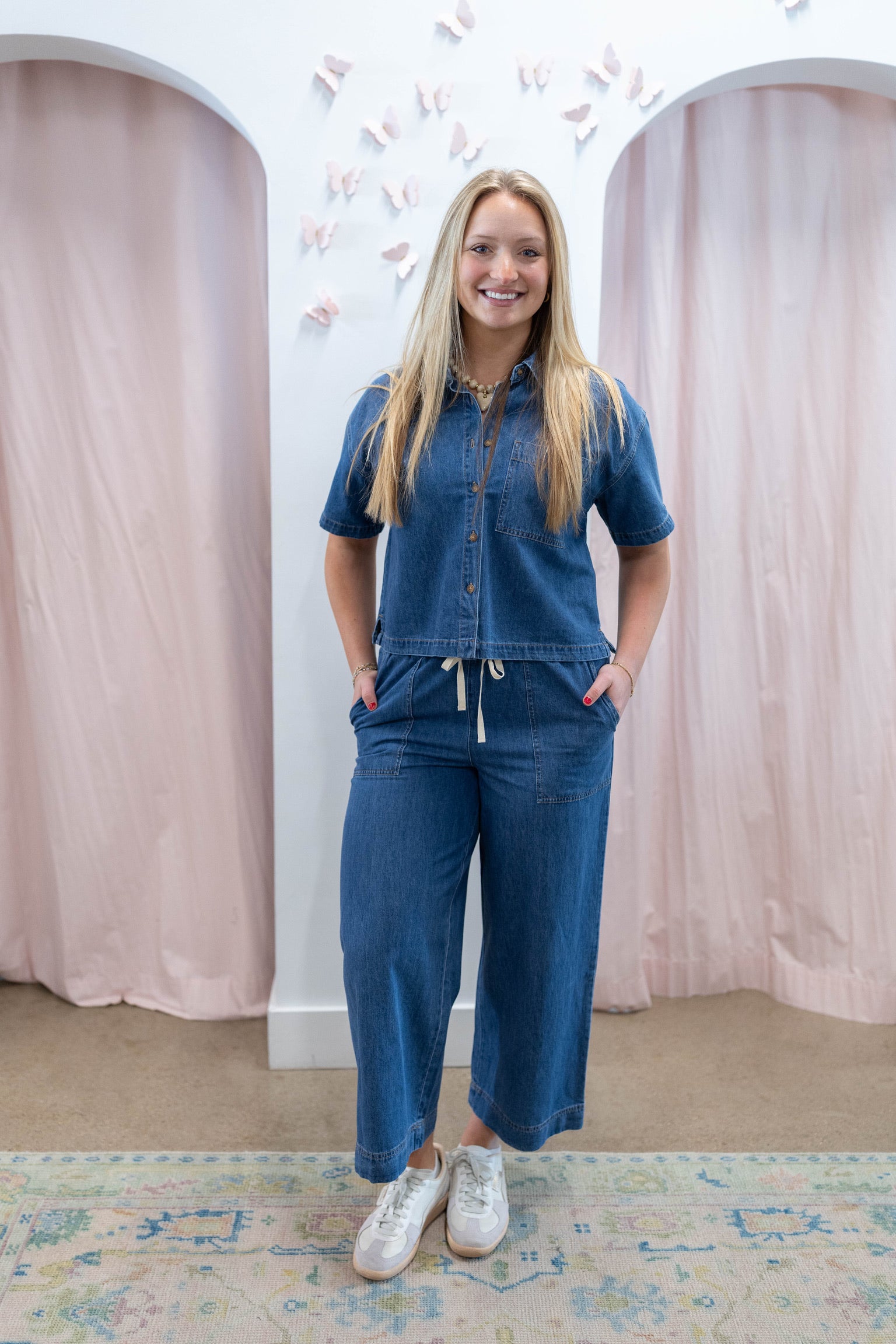 Daycation Denim Utility Pant