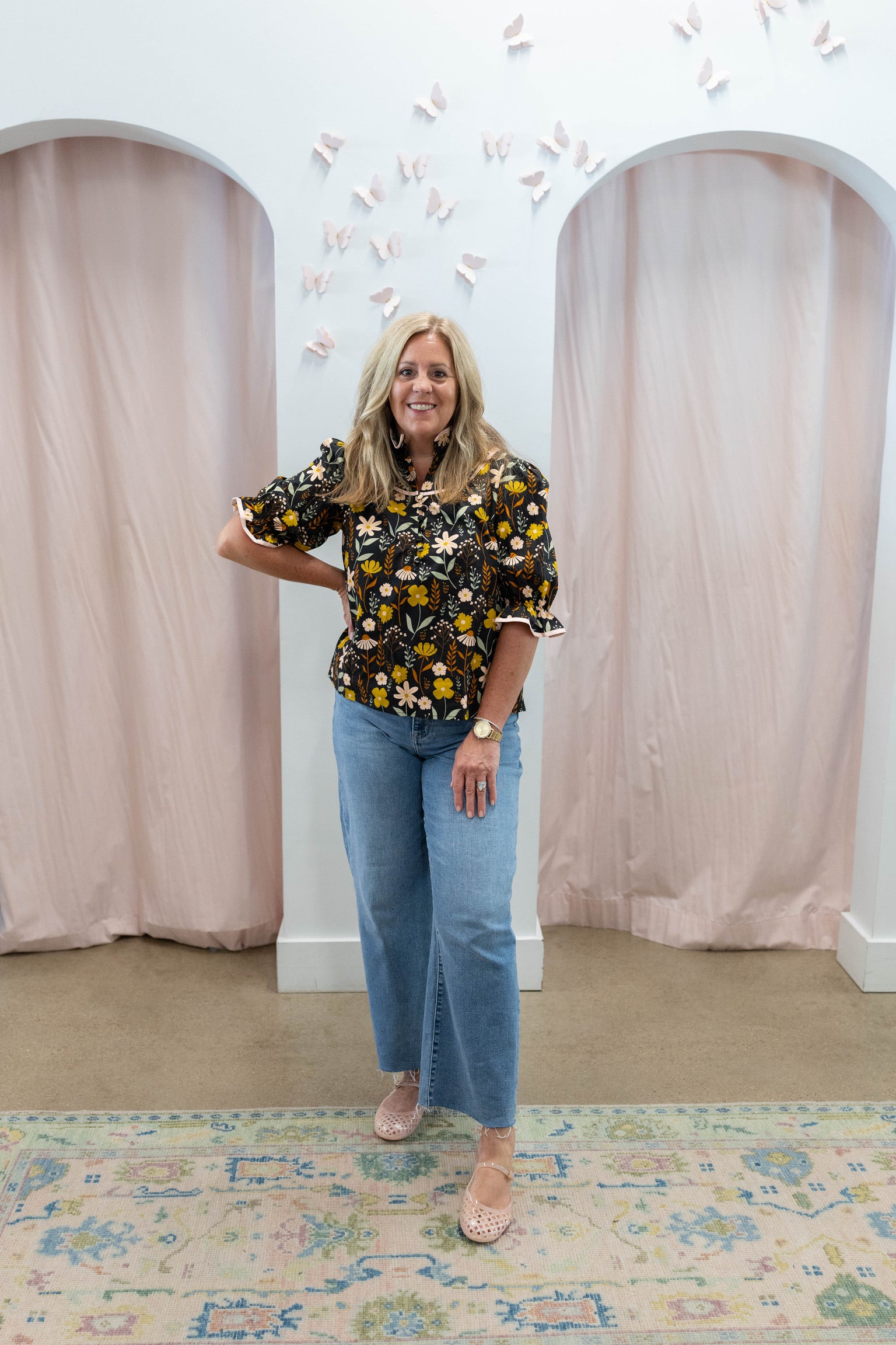 Lottie Wildflower Waltz Top