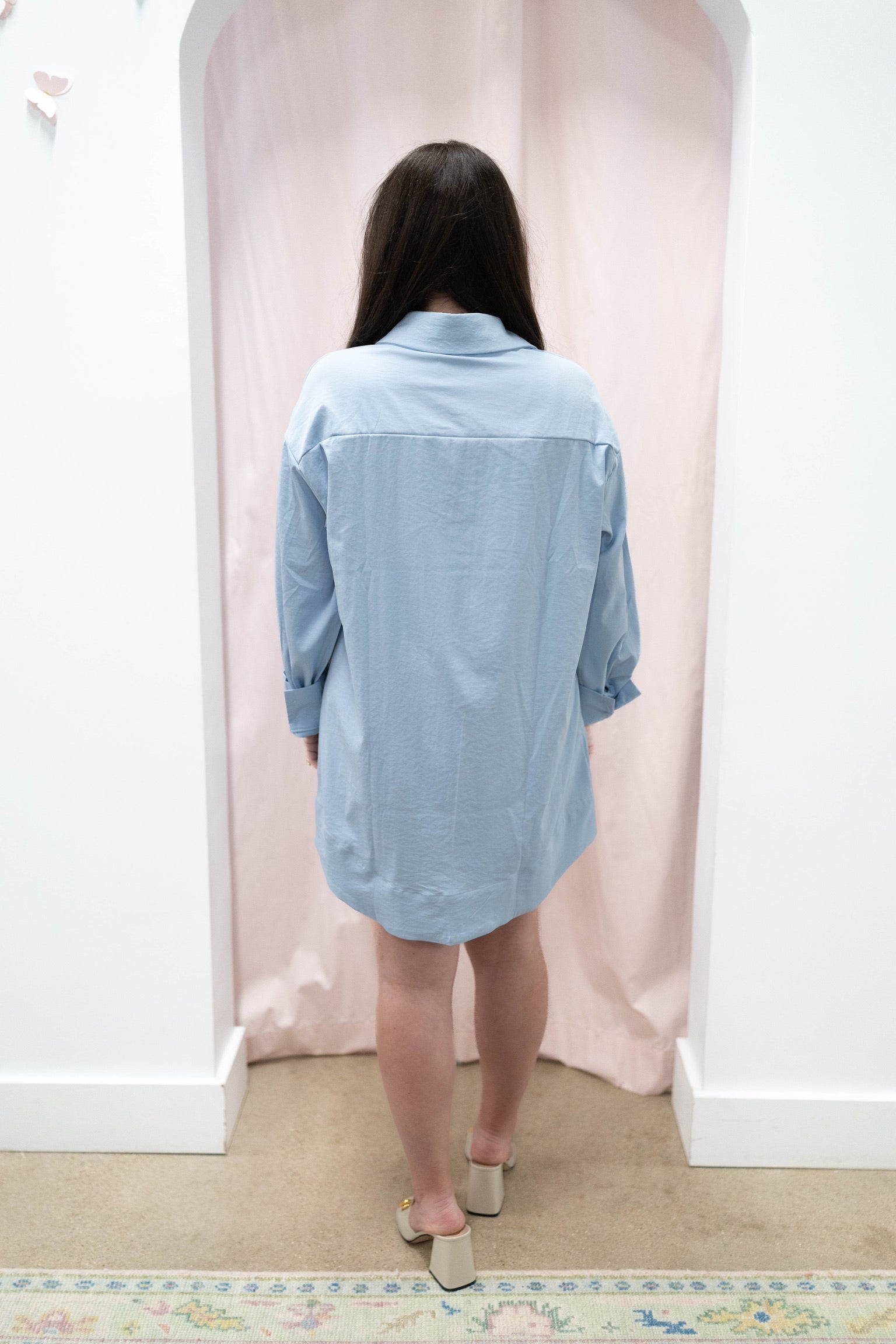 Baby Blue Tunic Dress