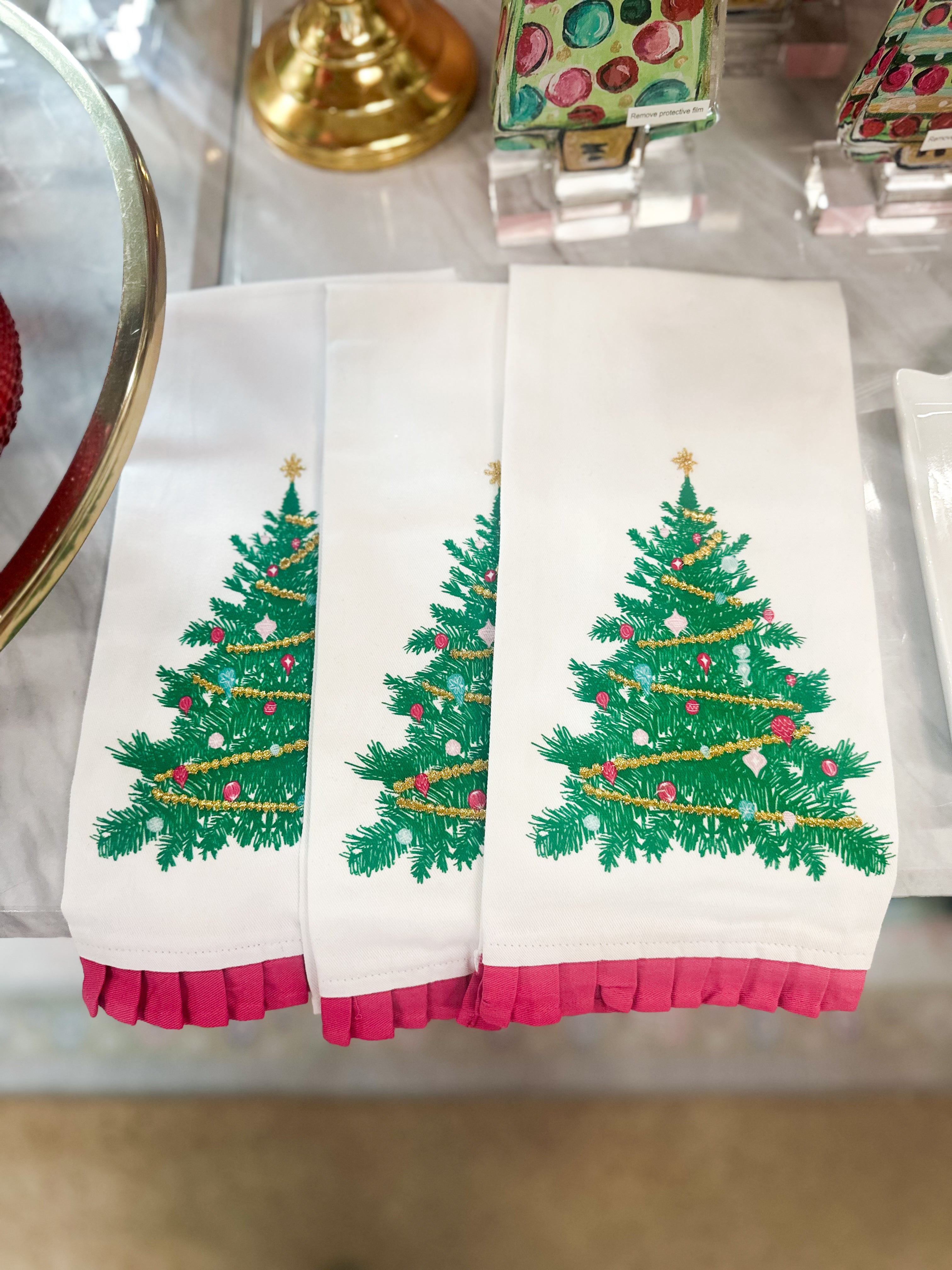 Christmas Tree Tea Towel