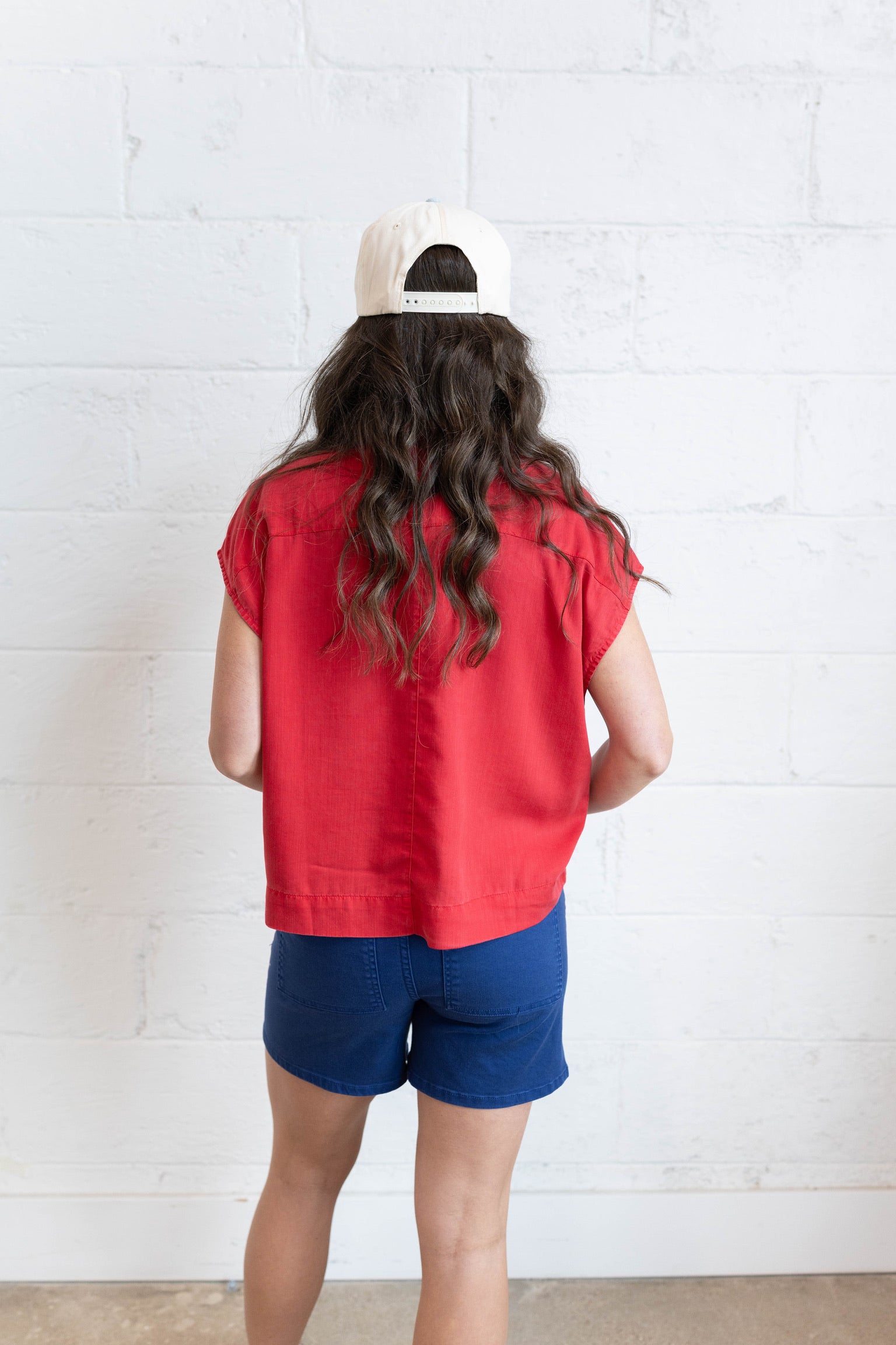 Red Cruz Top