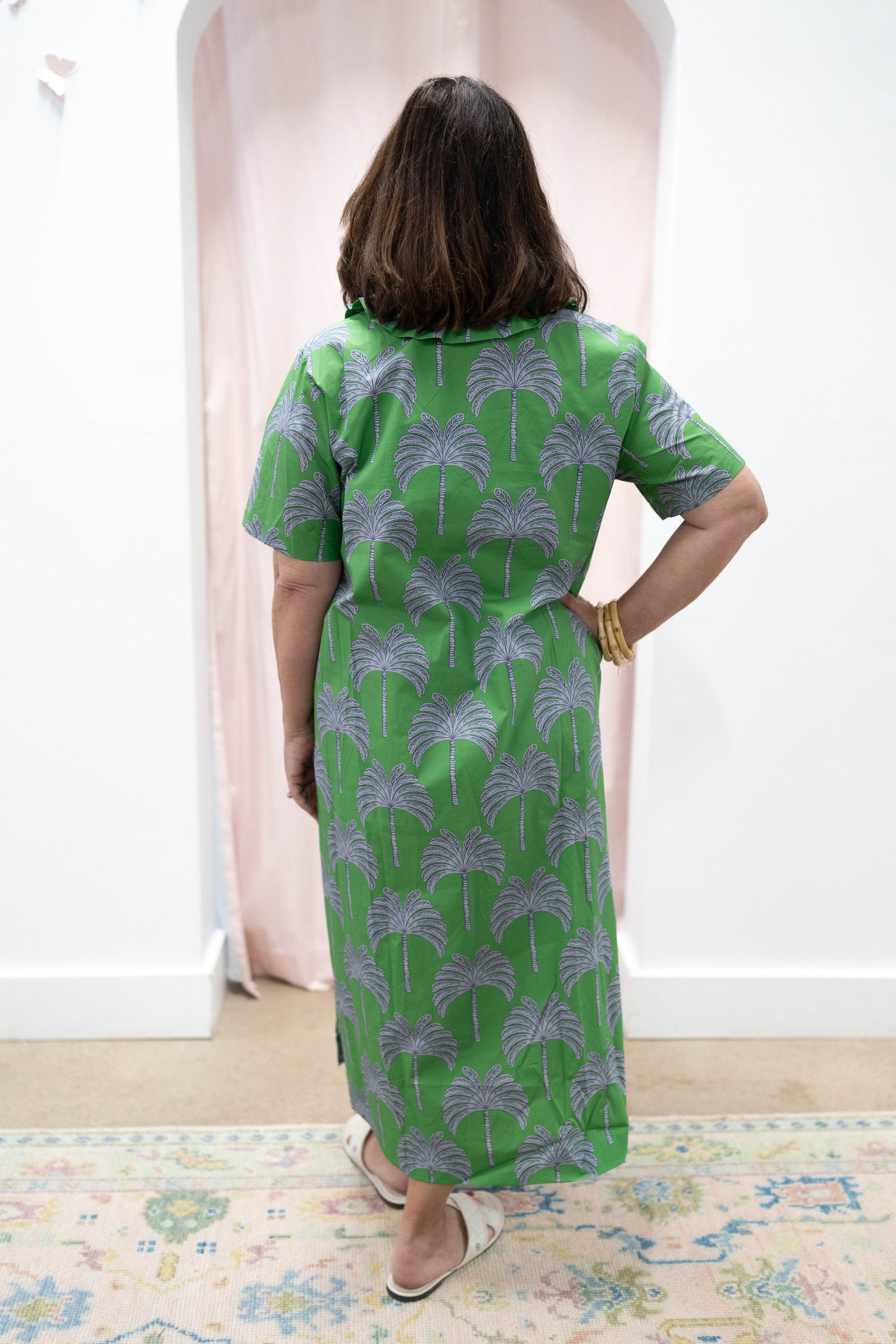 Georgia Palm Dress