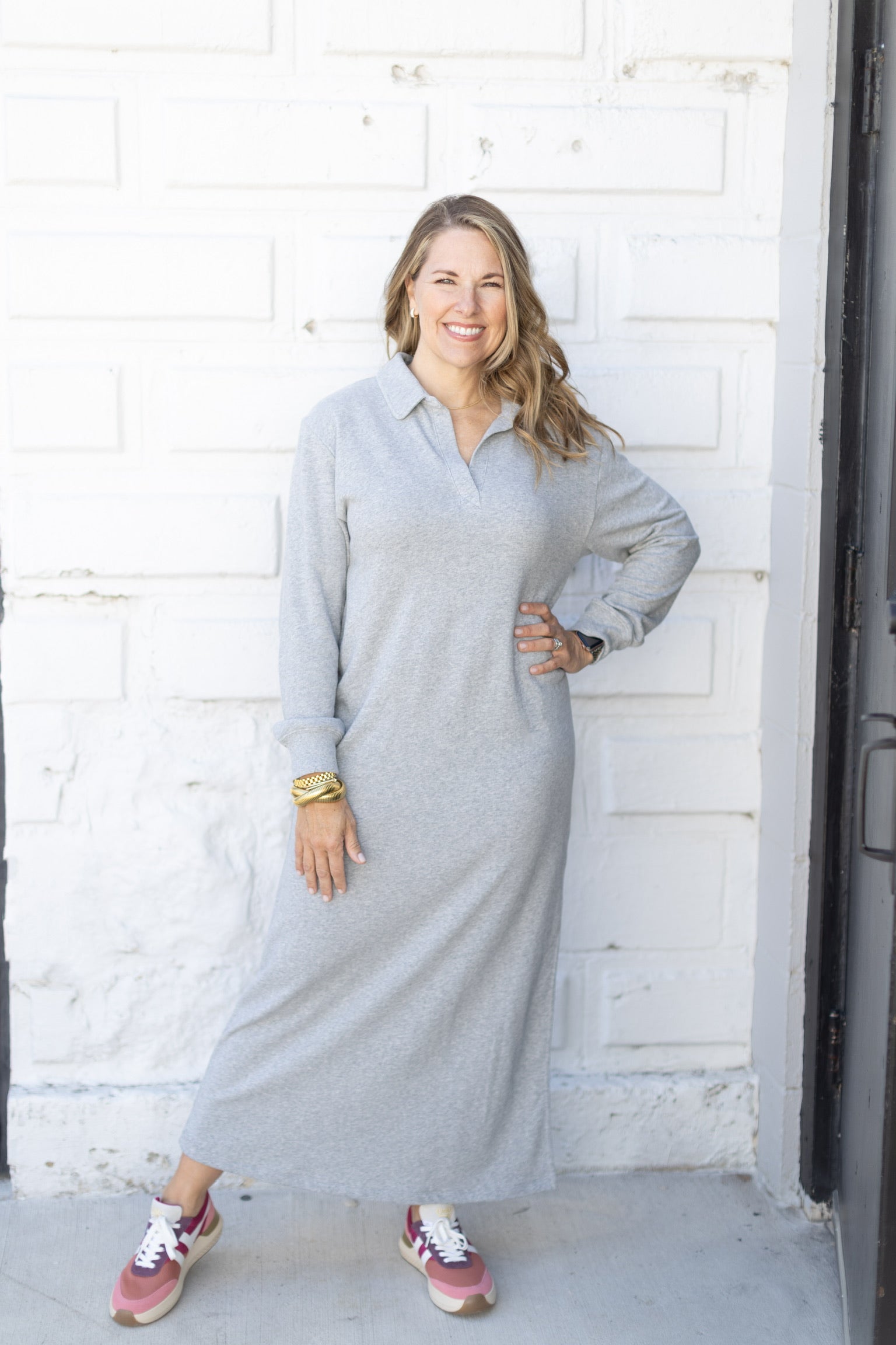 Aspen Maxi Sweatshirt Dress