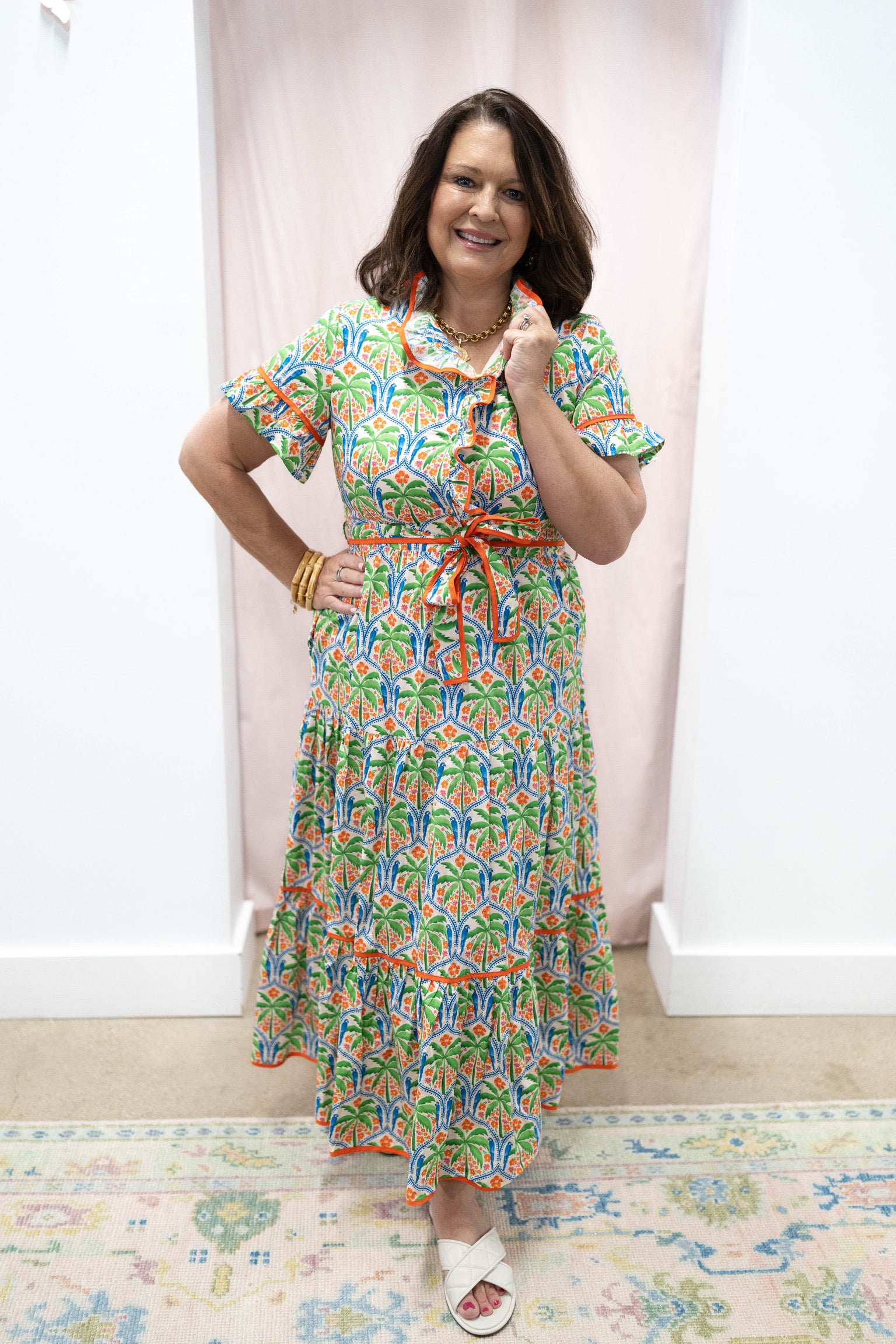Lena Coconut Grove Maxi Dress