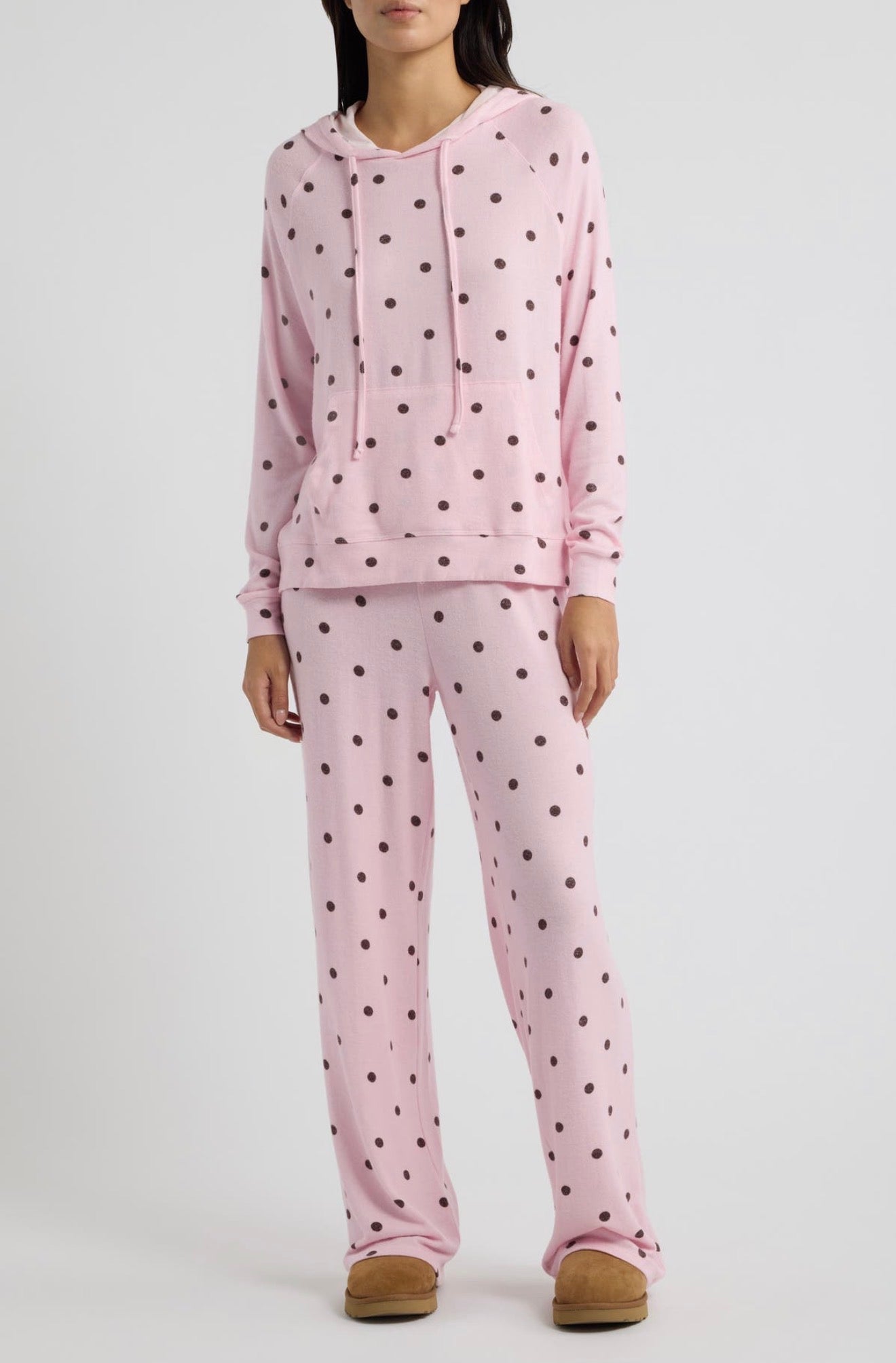 Ballet Pink Spotted Lucy Hoodie