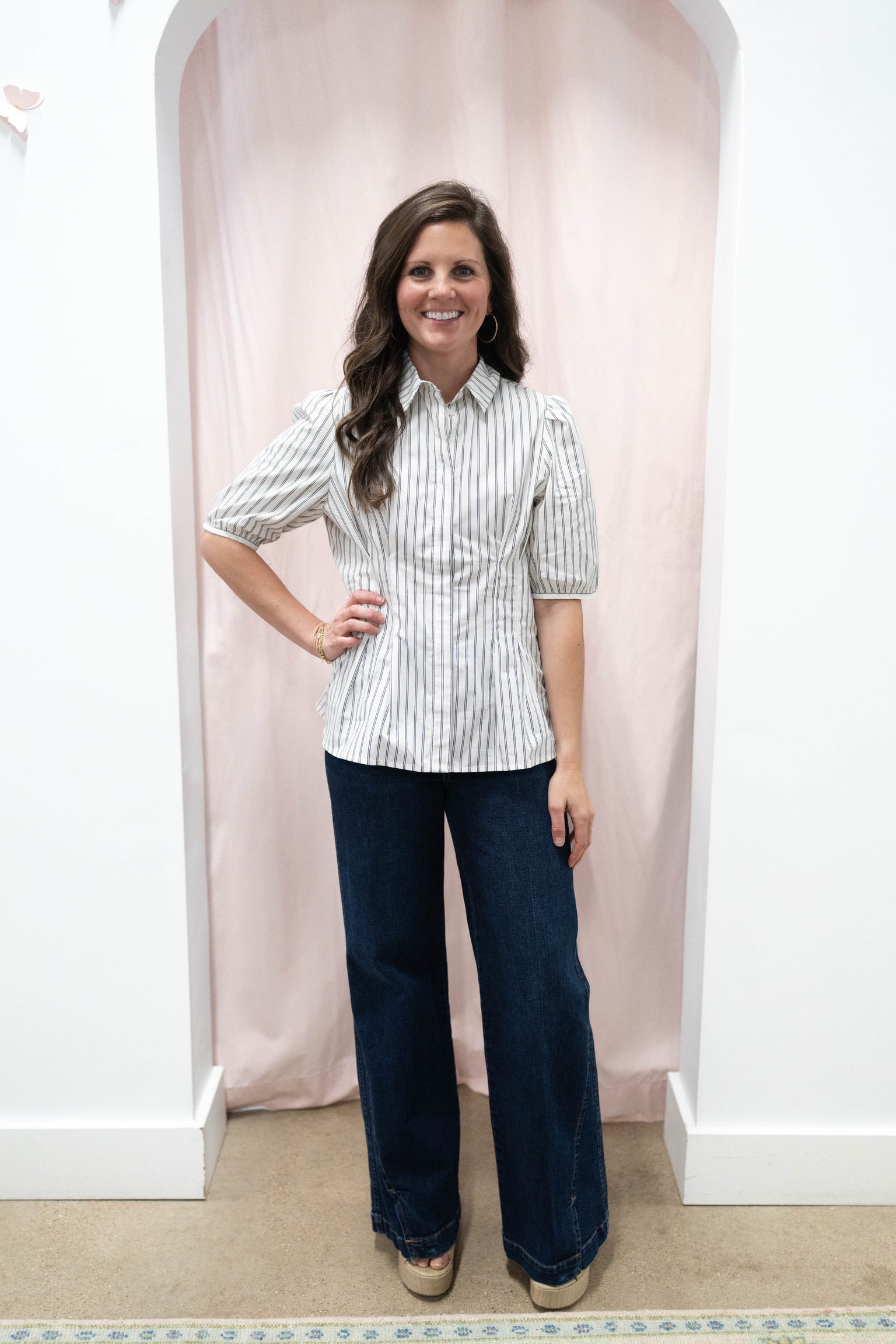 Jules Stripe Top