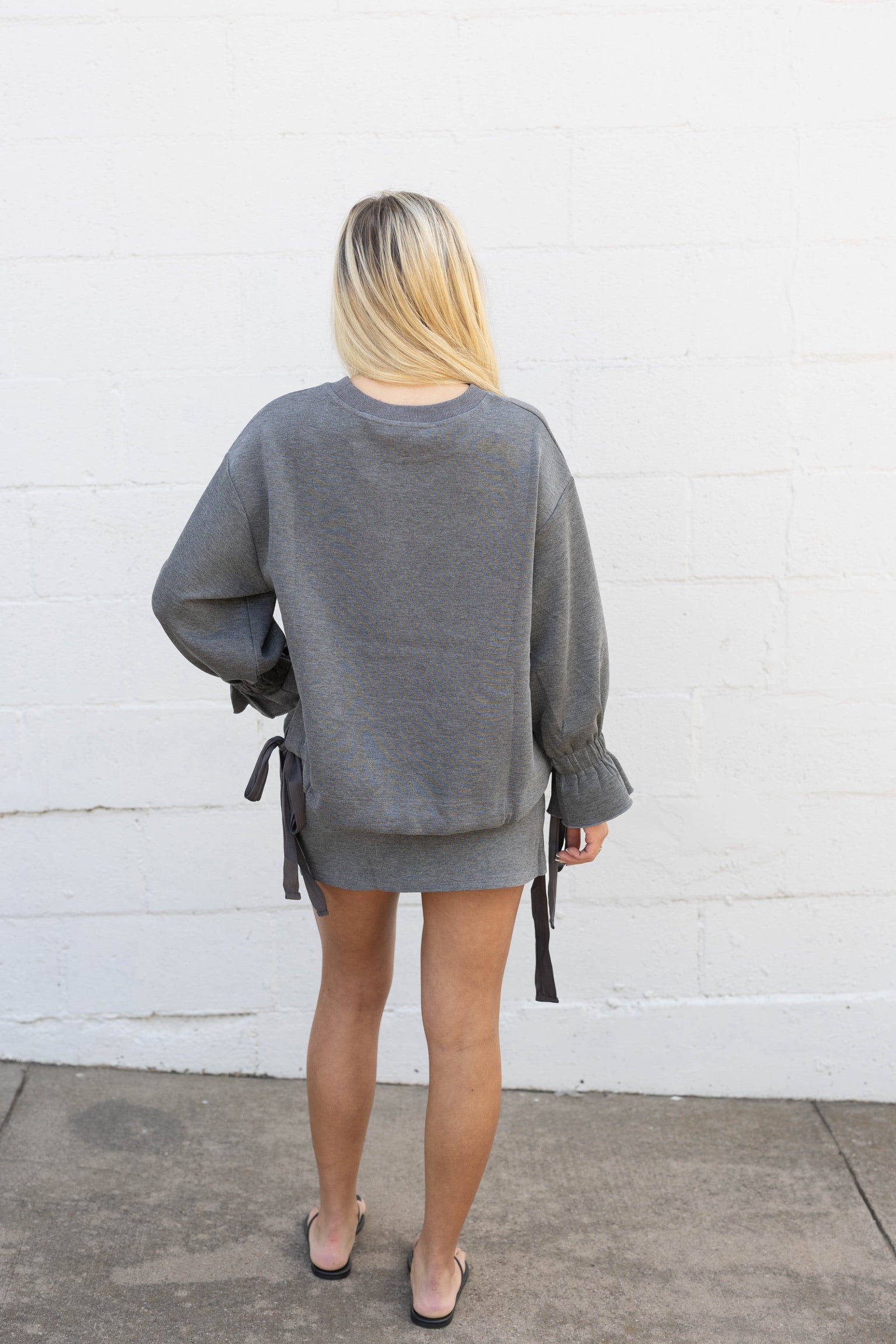 Charcoal Butter Skort