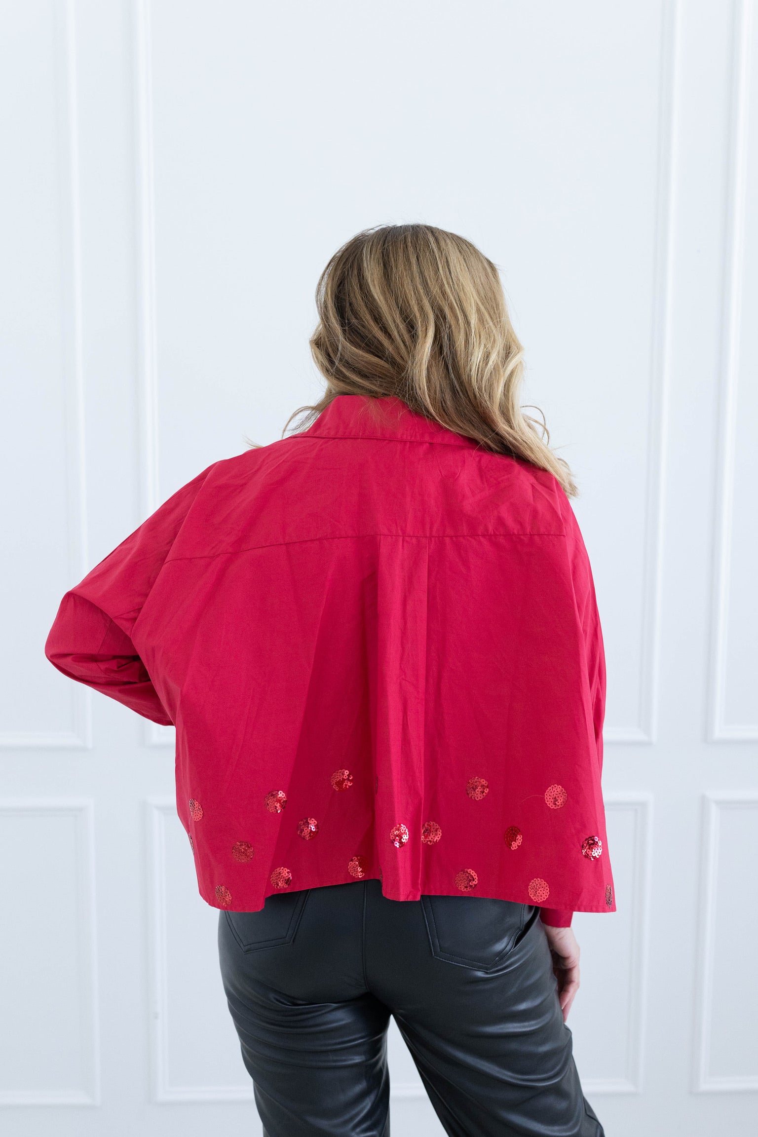 Cranberry Abby Swing Top