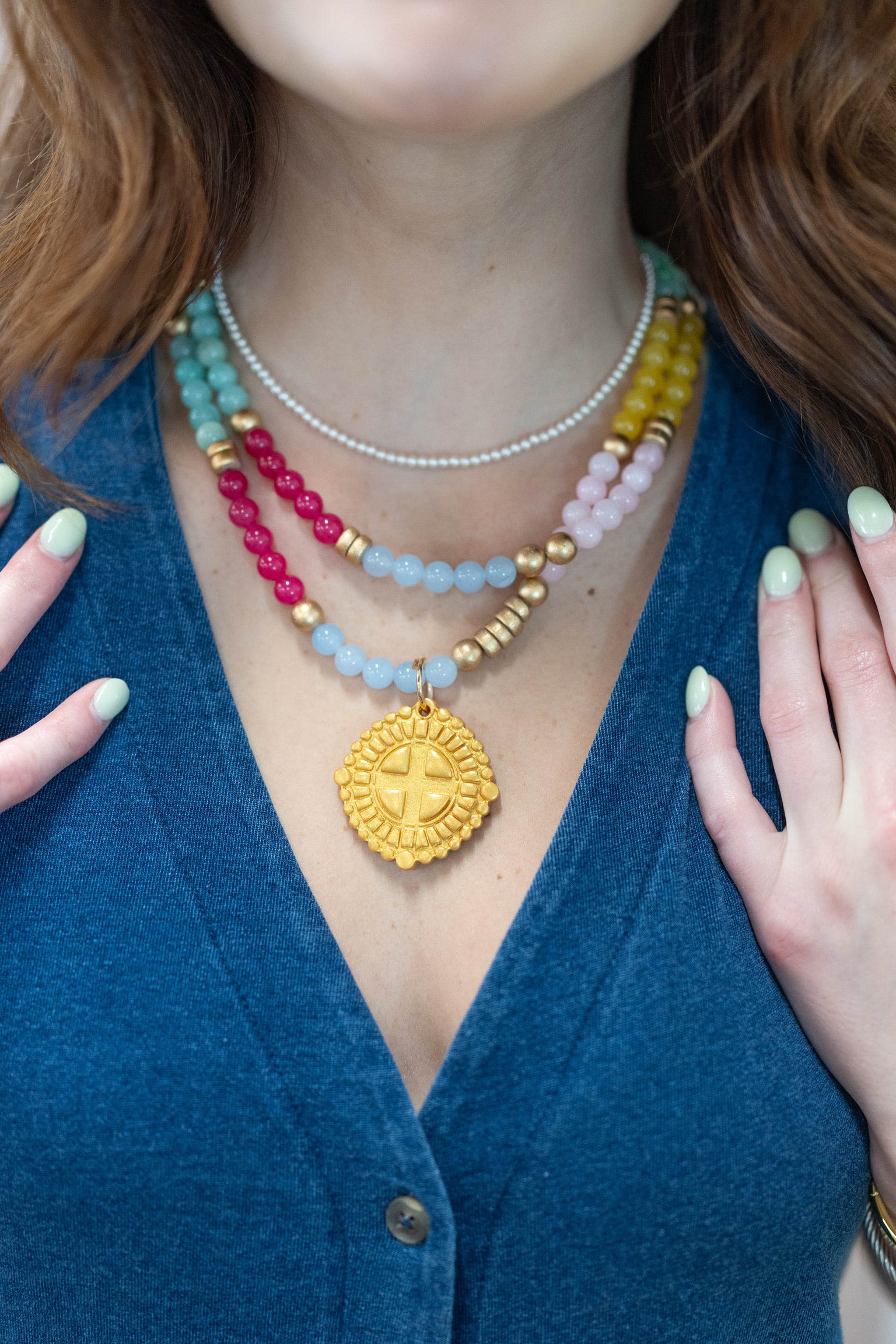 Double Strand Colorblock with Annette Cross