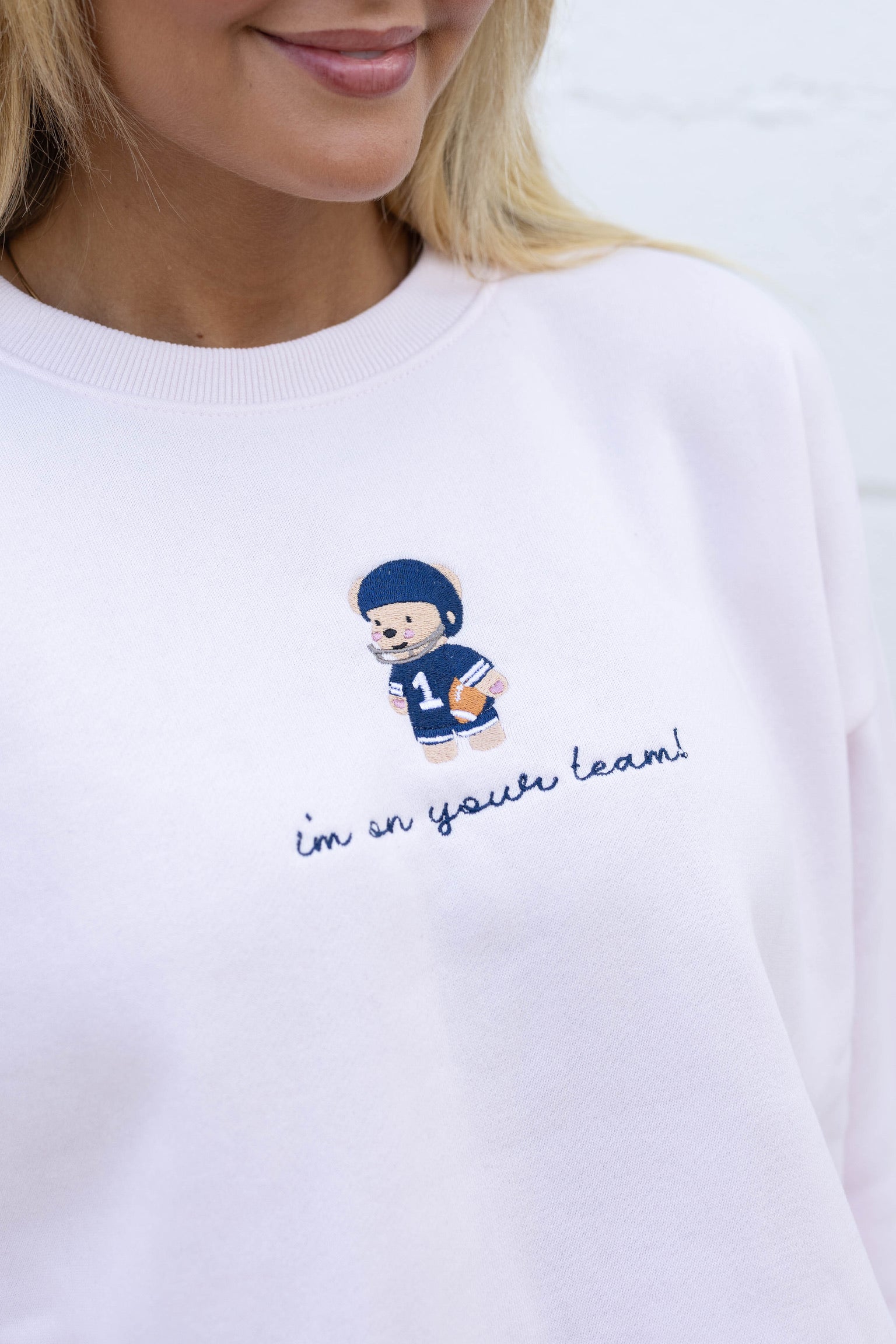 Same Team Pink Crewneck