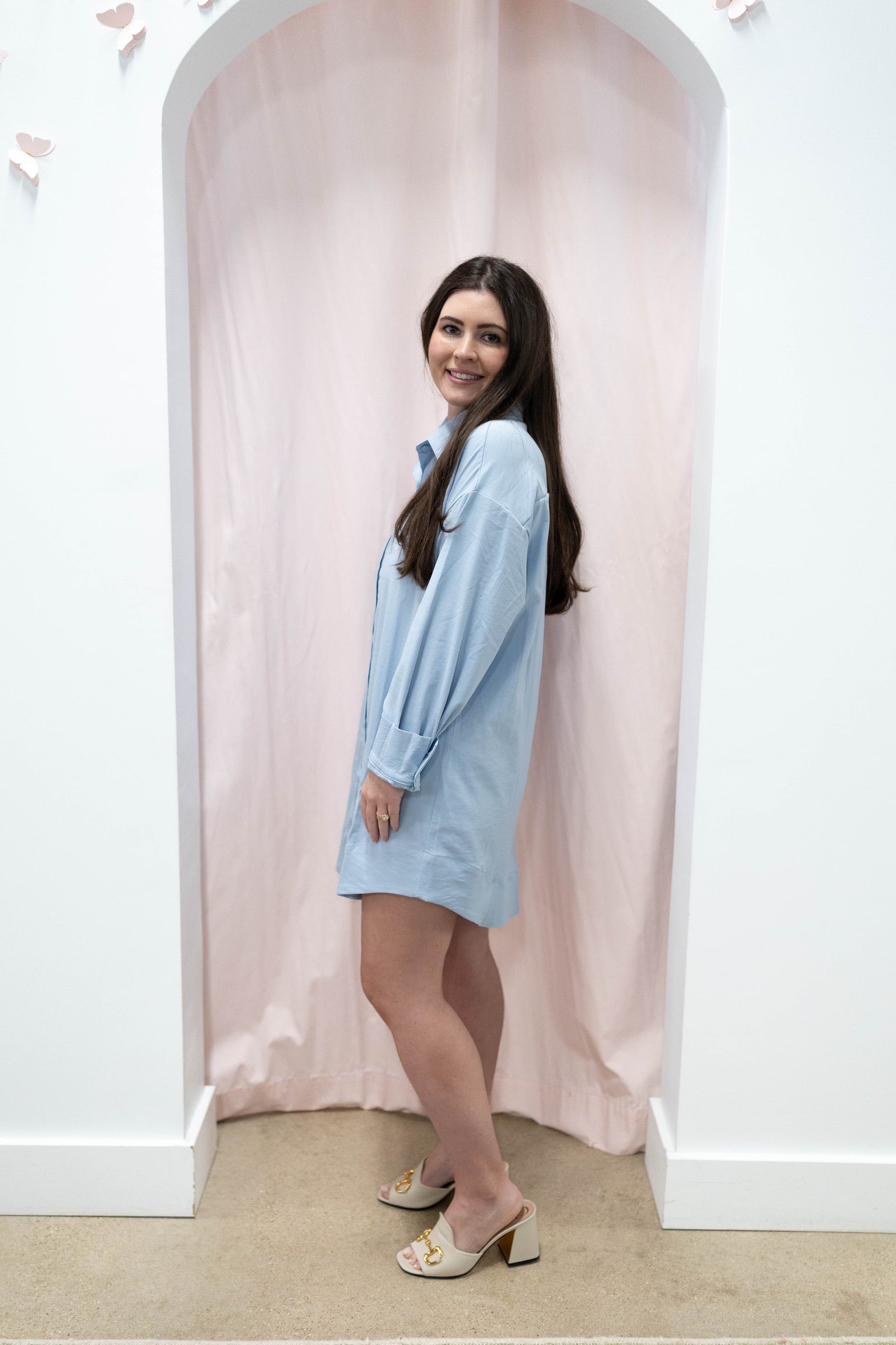 Baby Blue Tunic Dress