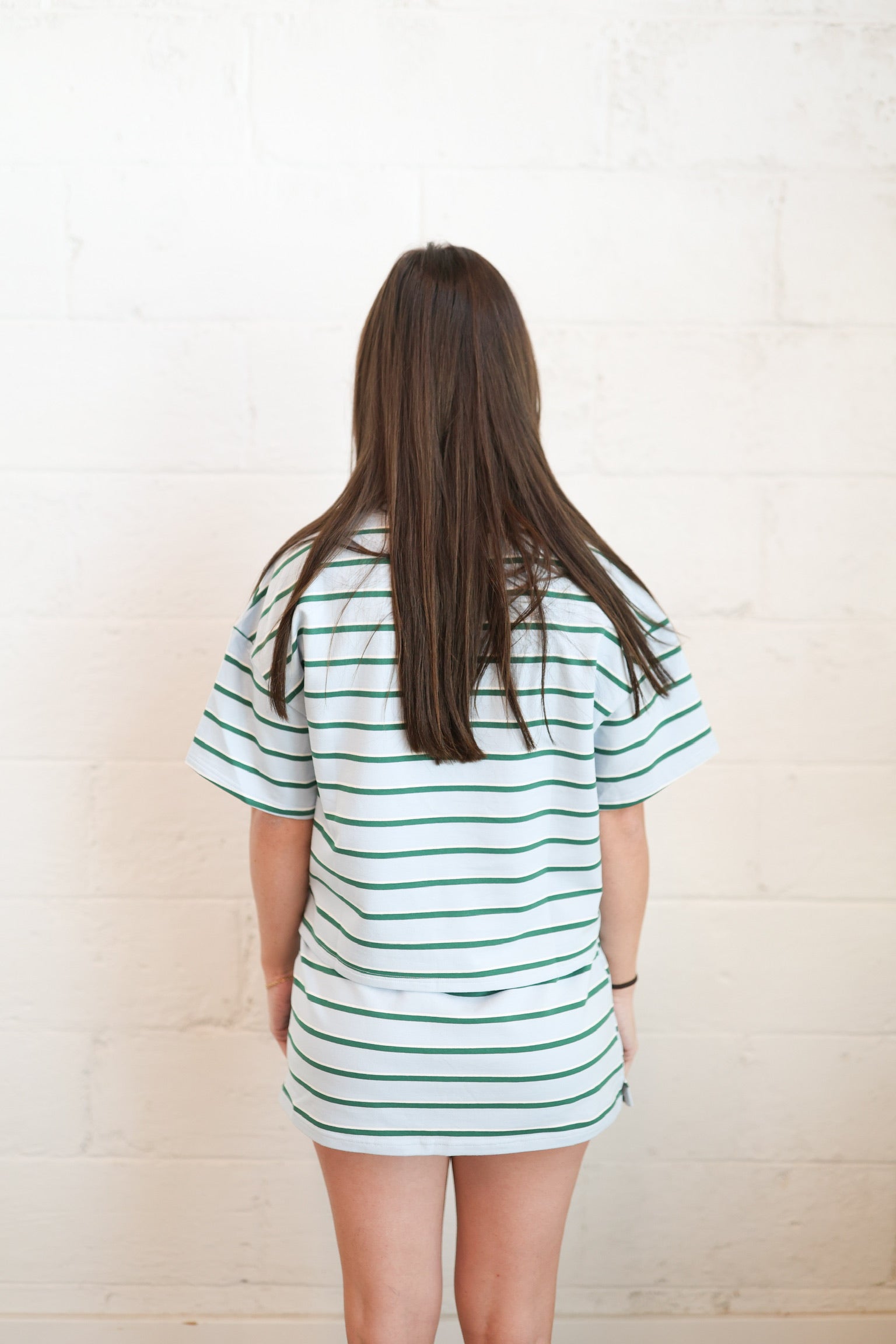 Lagoon Stripe Top