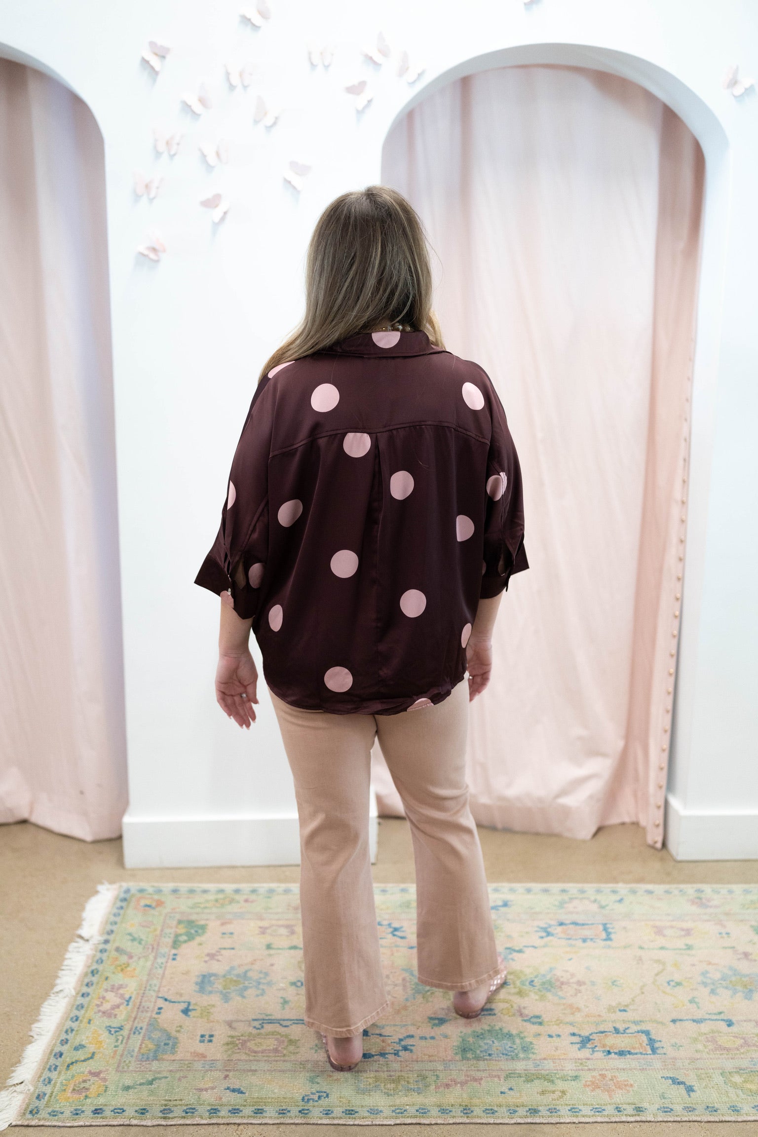 Pippa Polka Dot Top