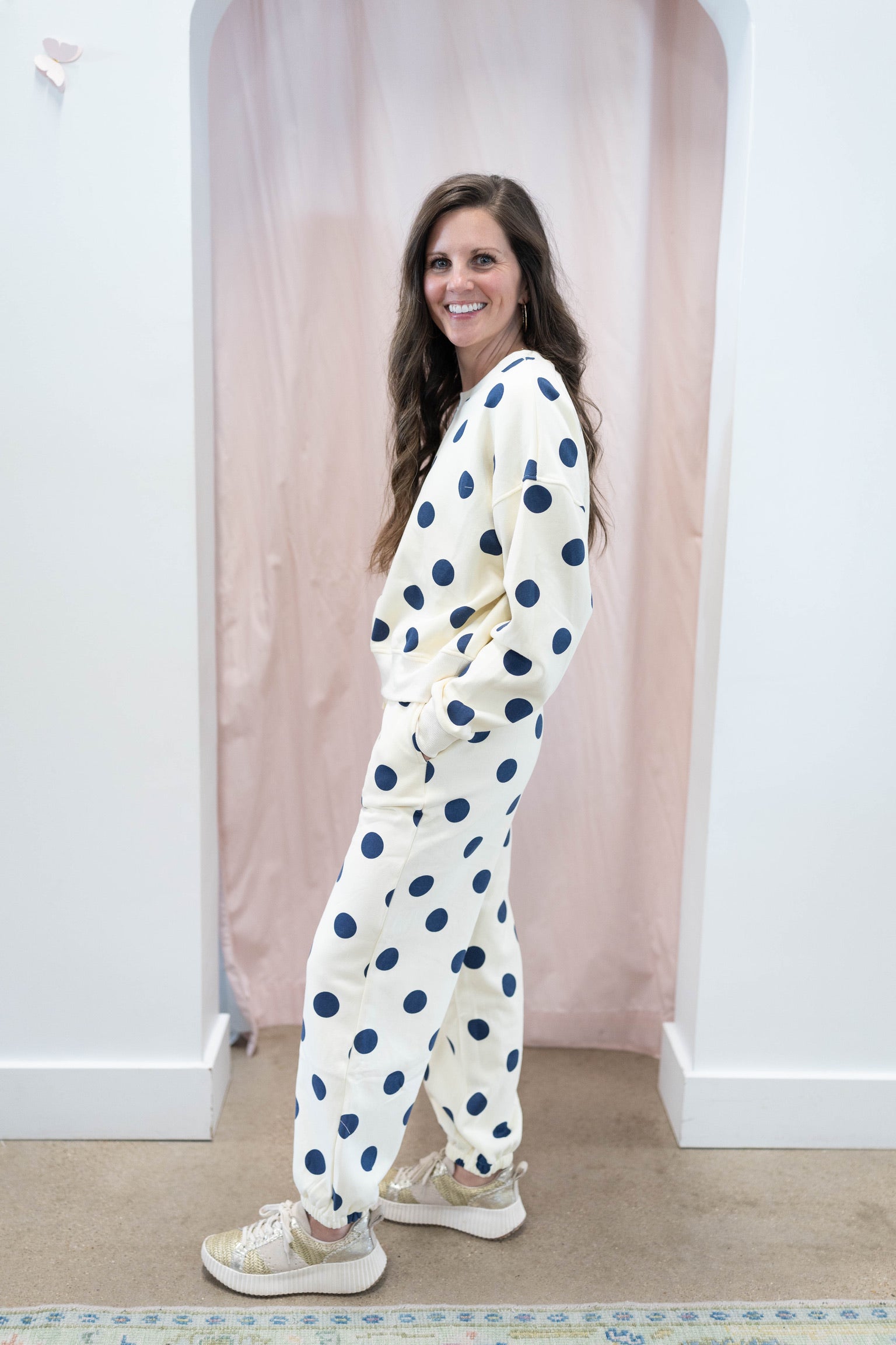 Polka Dot Sweatpants