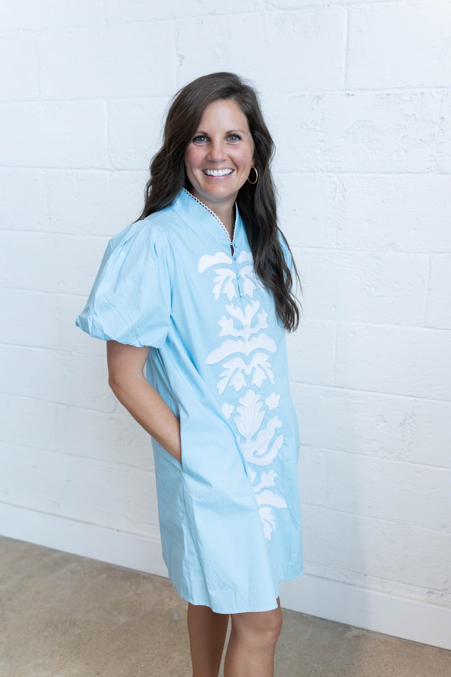Aqua Dress