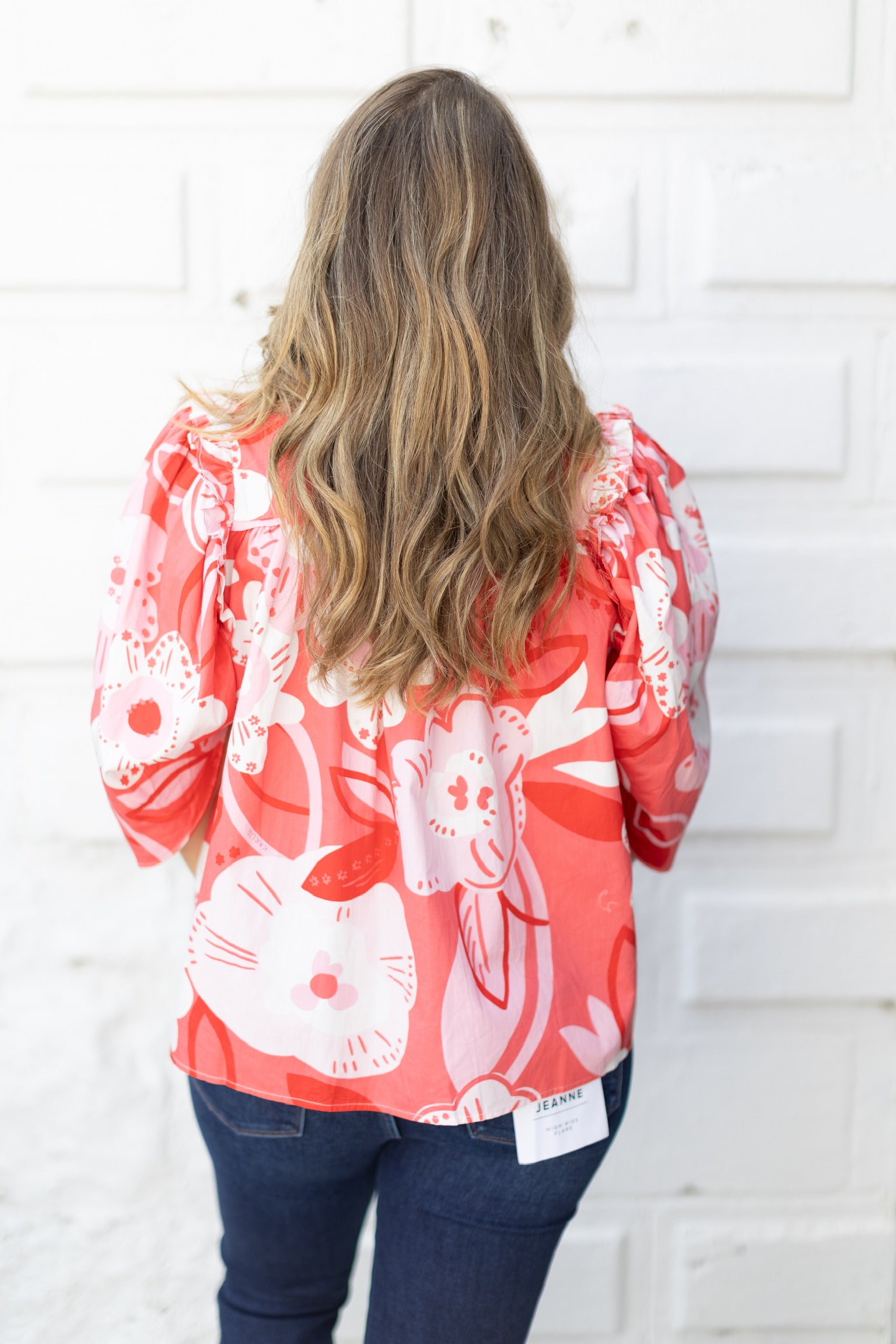 Artist Floral Puff Sleeve Top