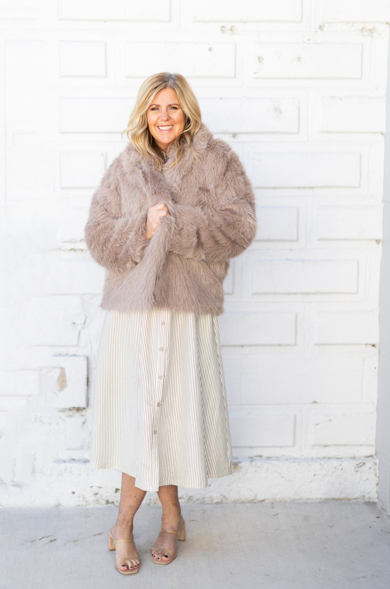 Priscilla Fur Coat