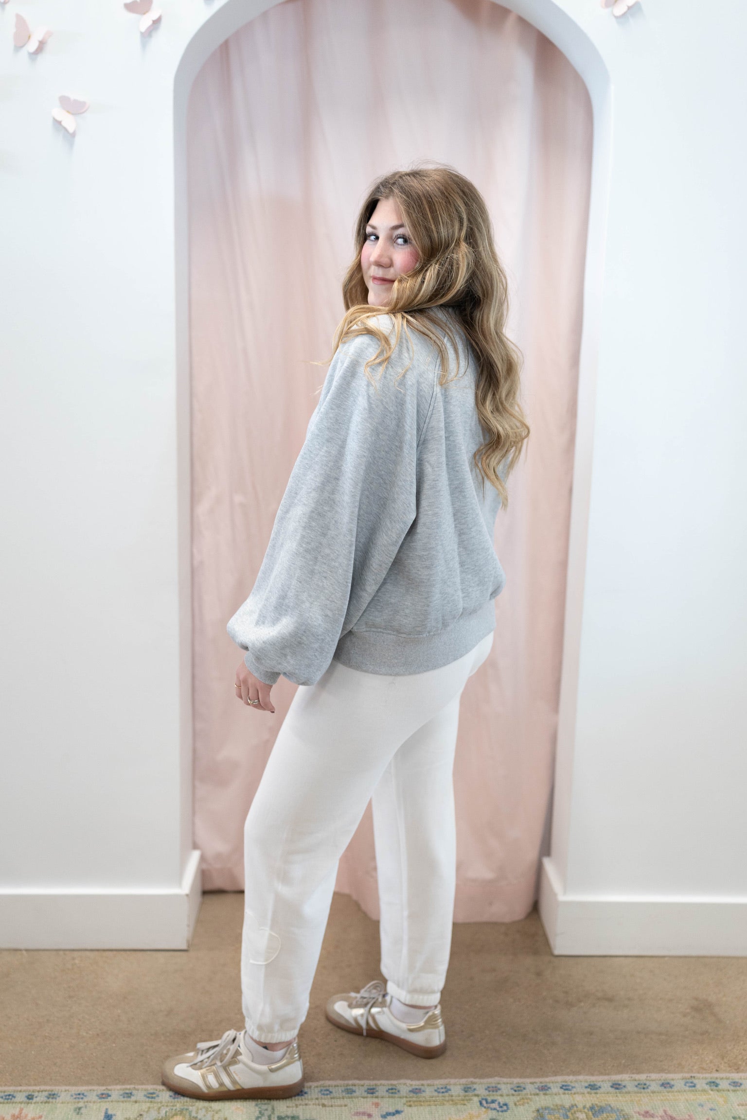 Grey Bubble Sweatshirt