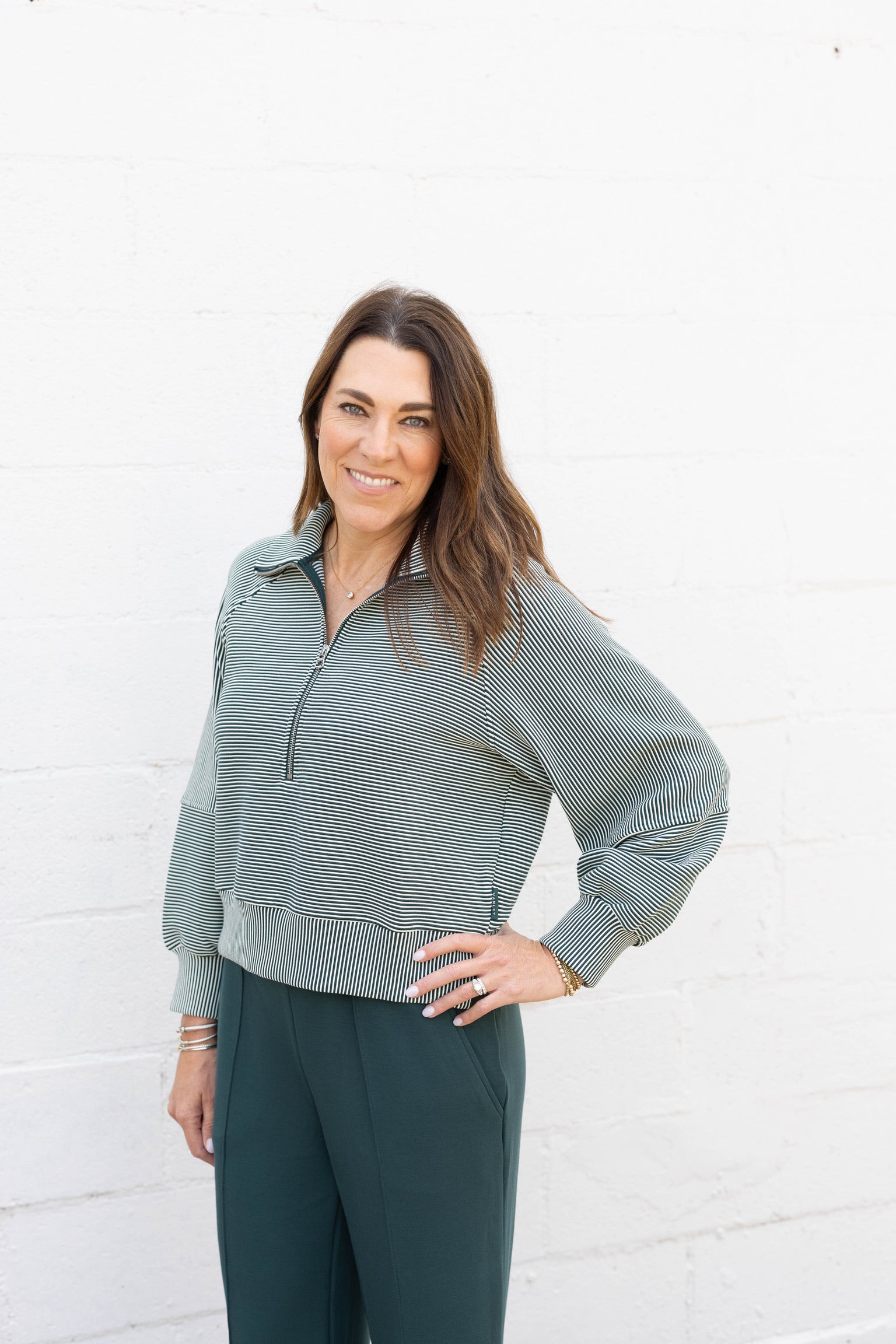 Ponderosa Pine Milano Half Zip