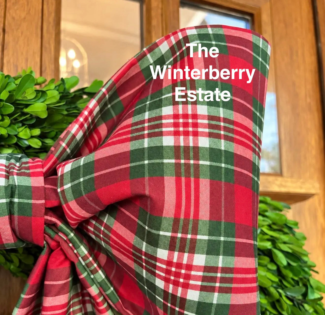 Oversized Front Door Bow
