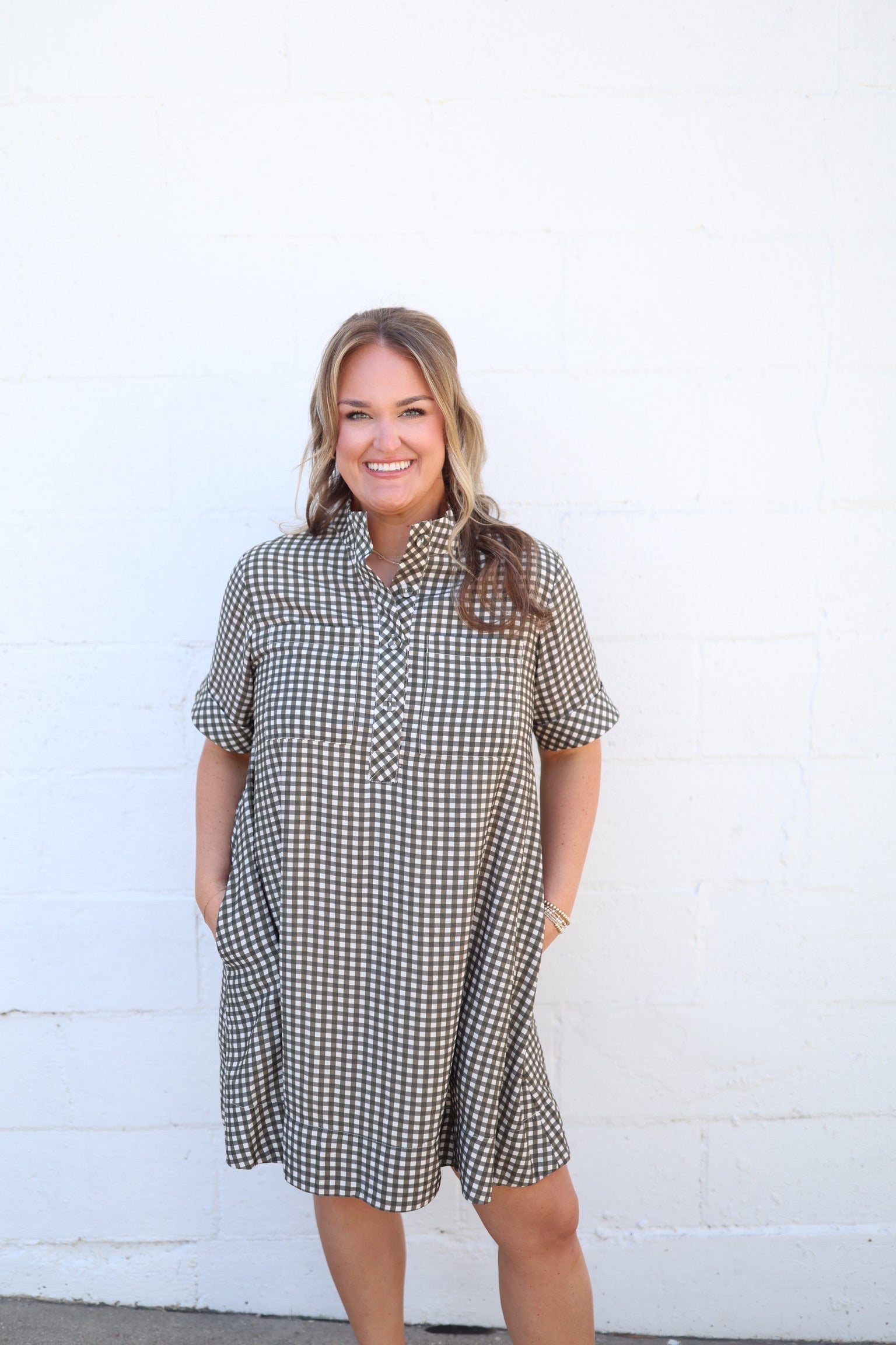 Oaklynn Olive Dress