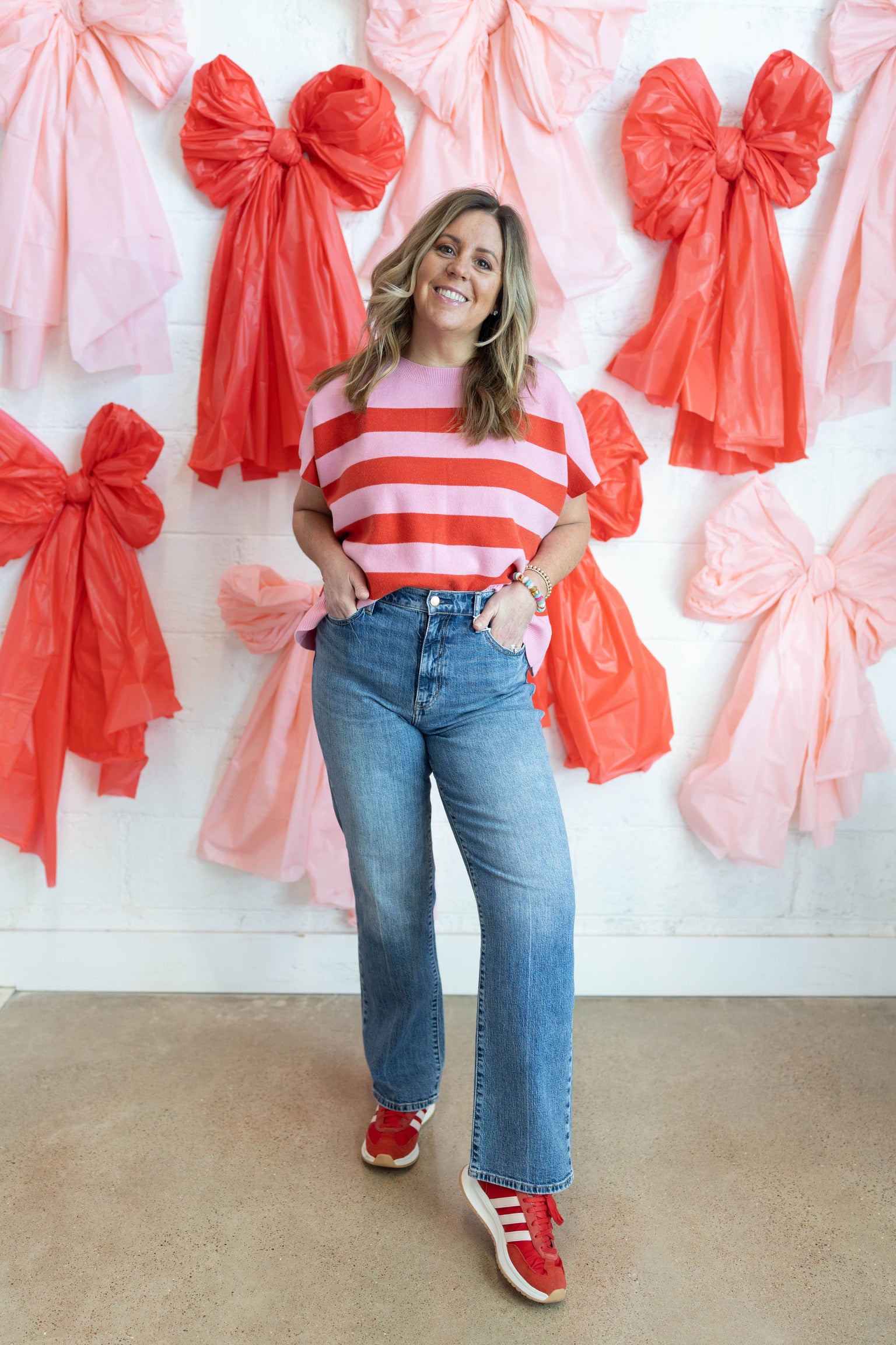 Rosewood Stripe Sweater