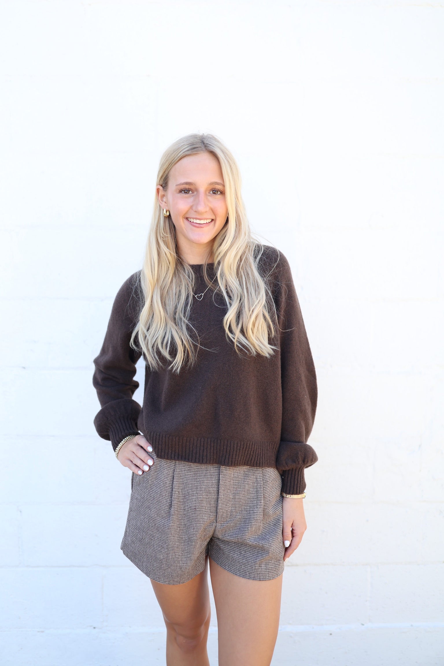 Dark Chocolate Coming Up Sweater
