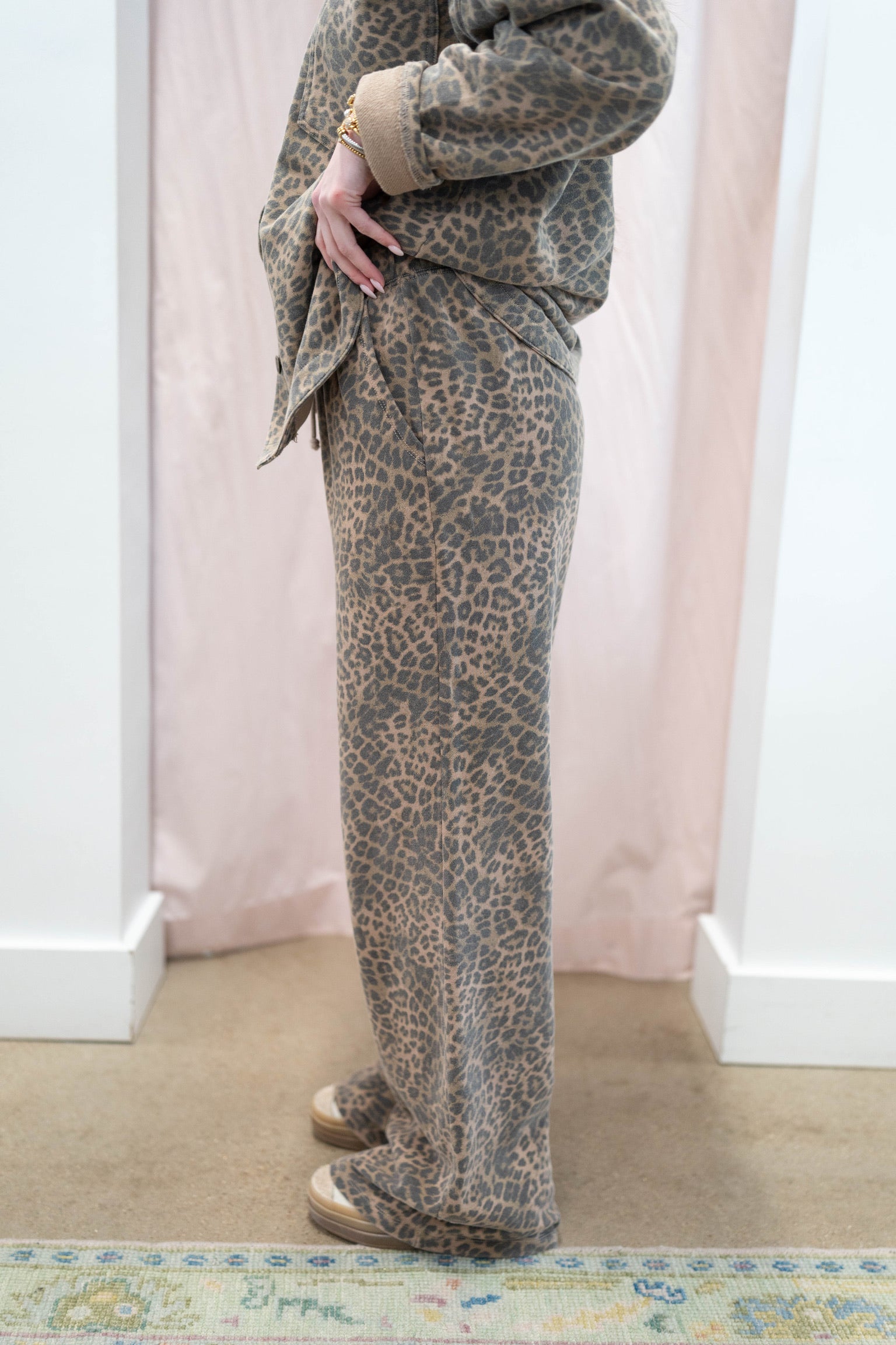 Hunter Leopard Knit Pants