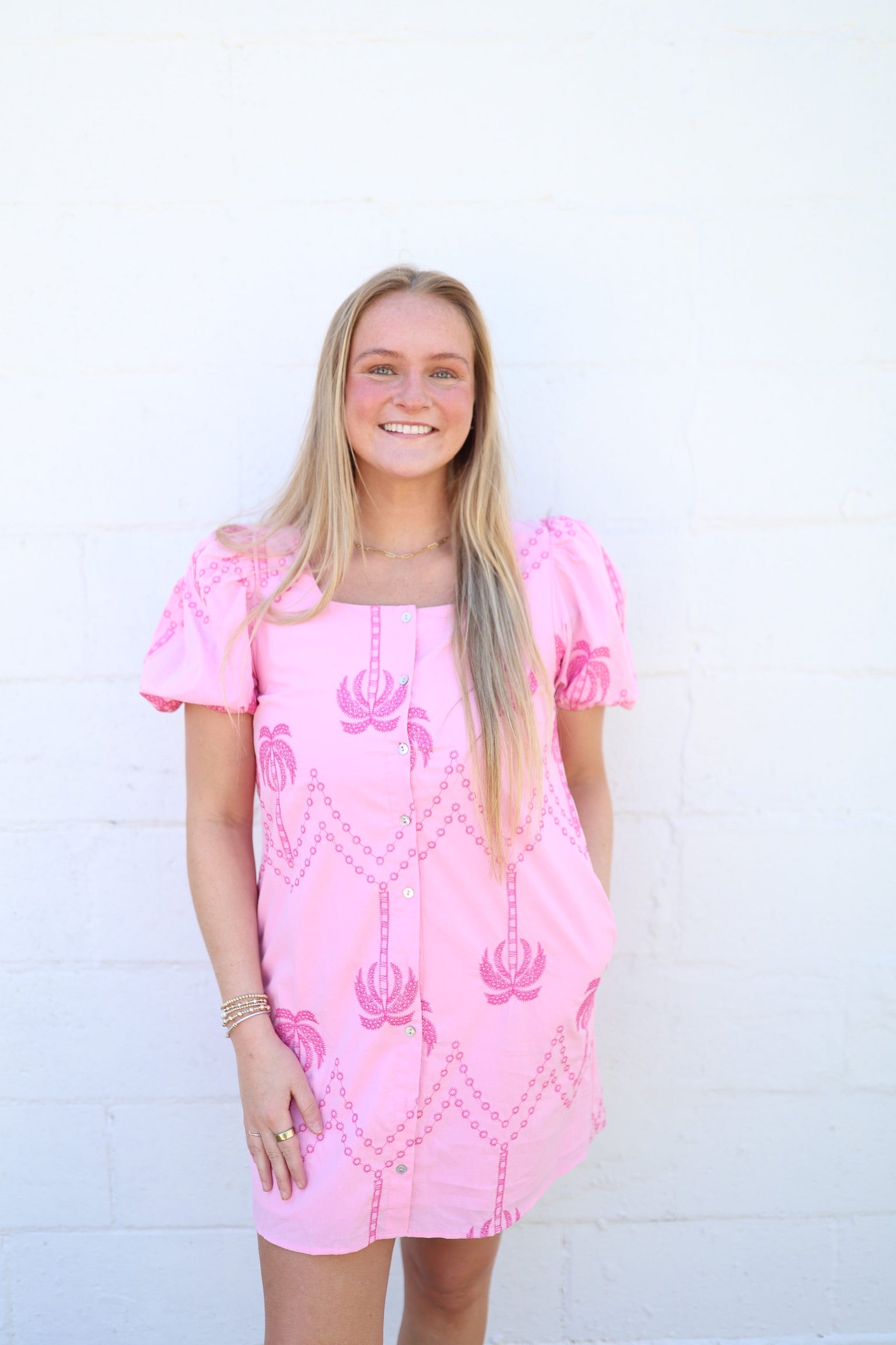 Thea Square Neck Dress