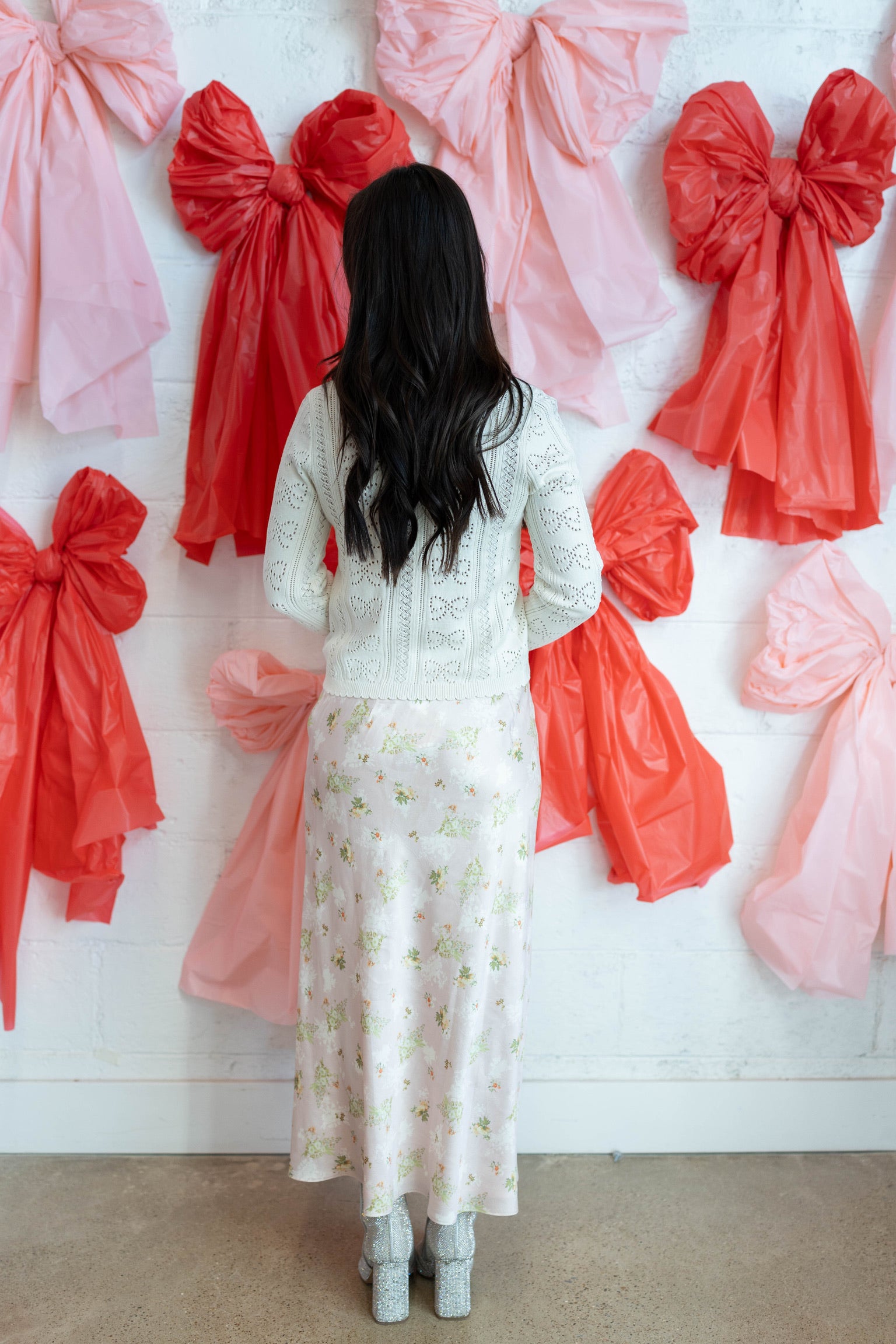 Gema Bow Cloud Cardigan