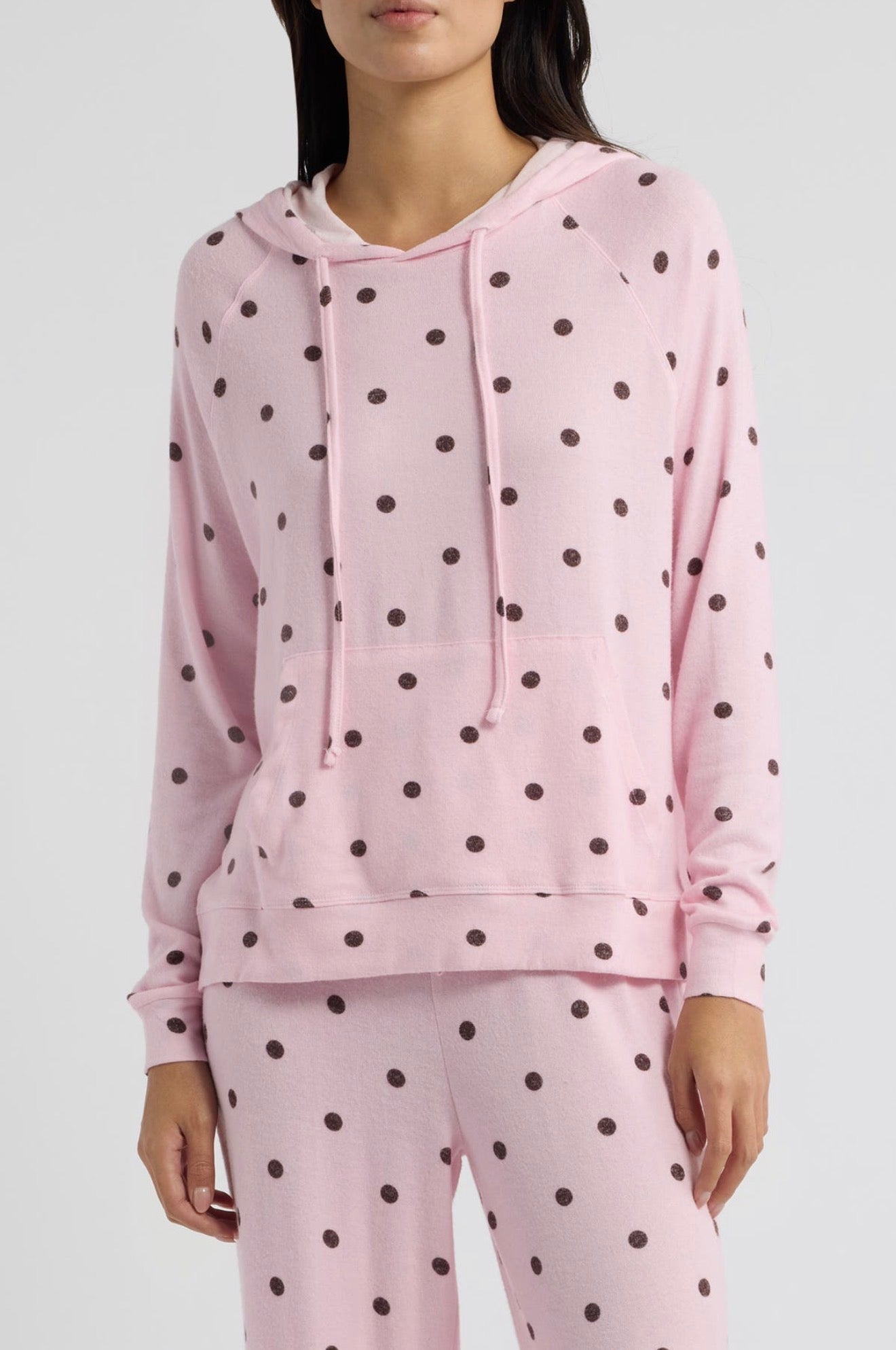 Ballet Pink Spotted Lucy Hoodie