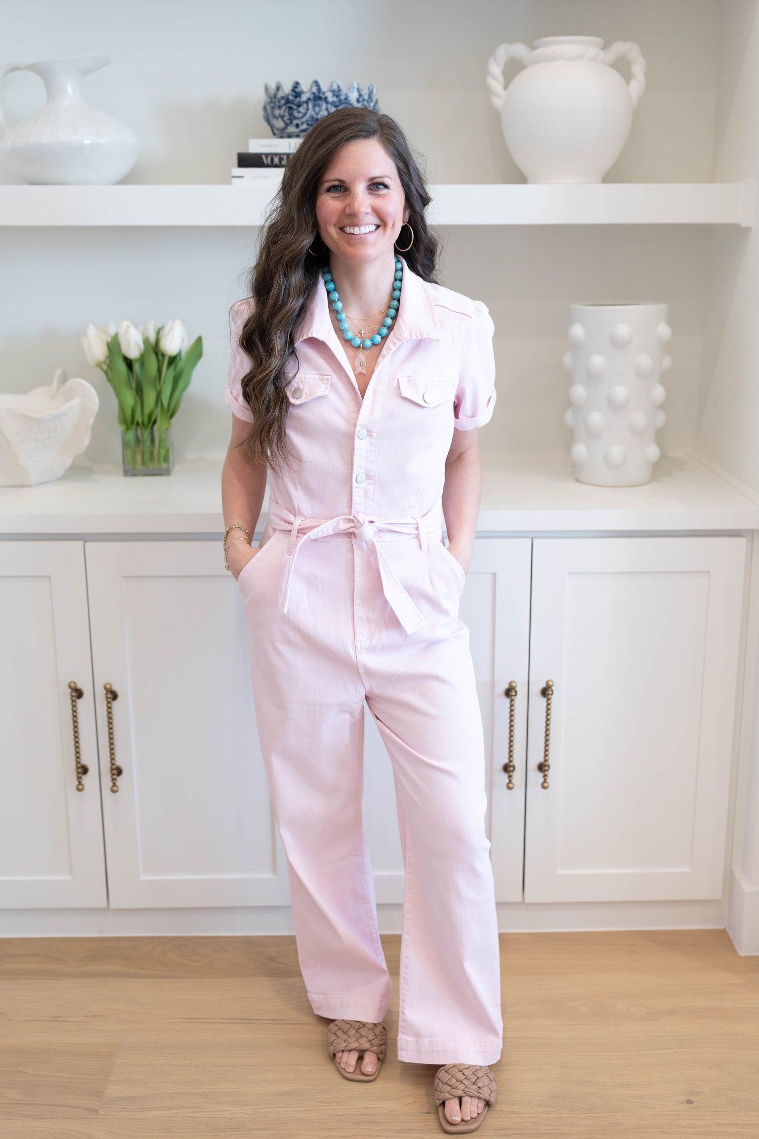 Riveter Lilac Jumpsuit