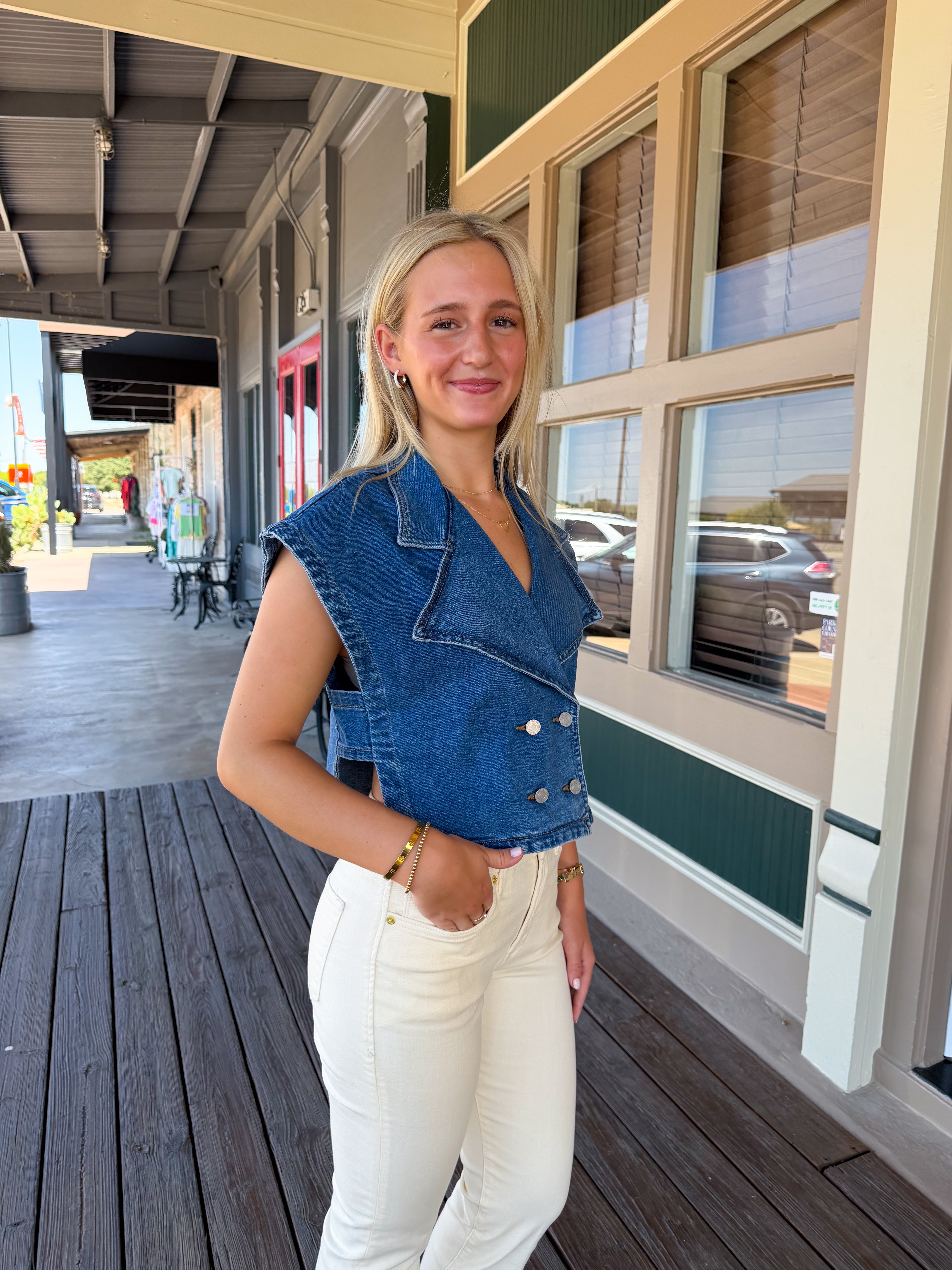 Denim Days Top