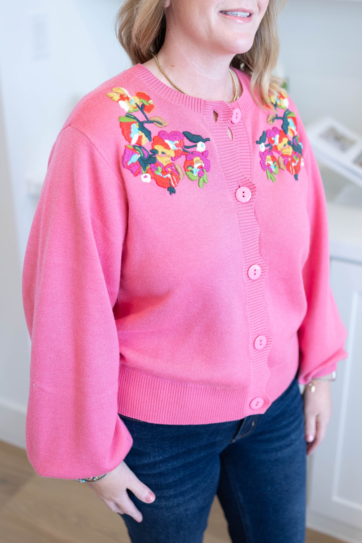 Colson Cherry Blossom Cardigan