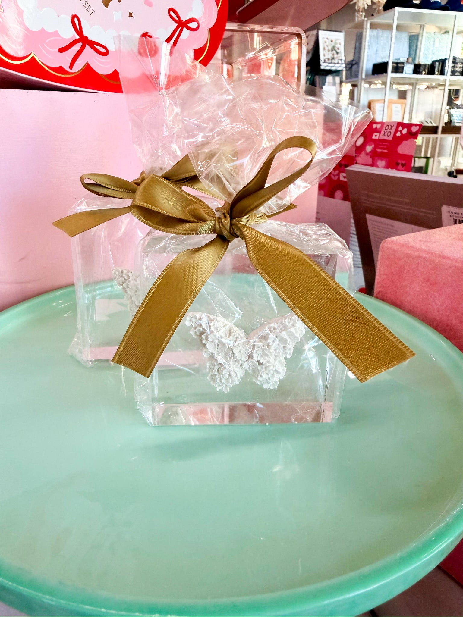 White Butterfly Intaglio