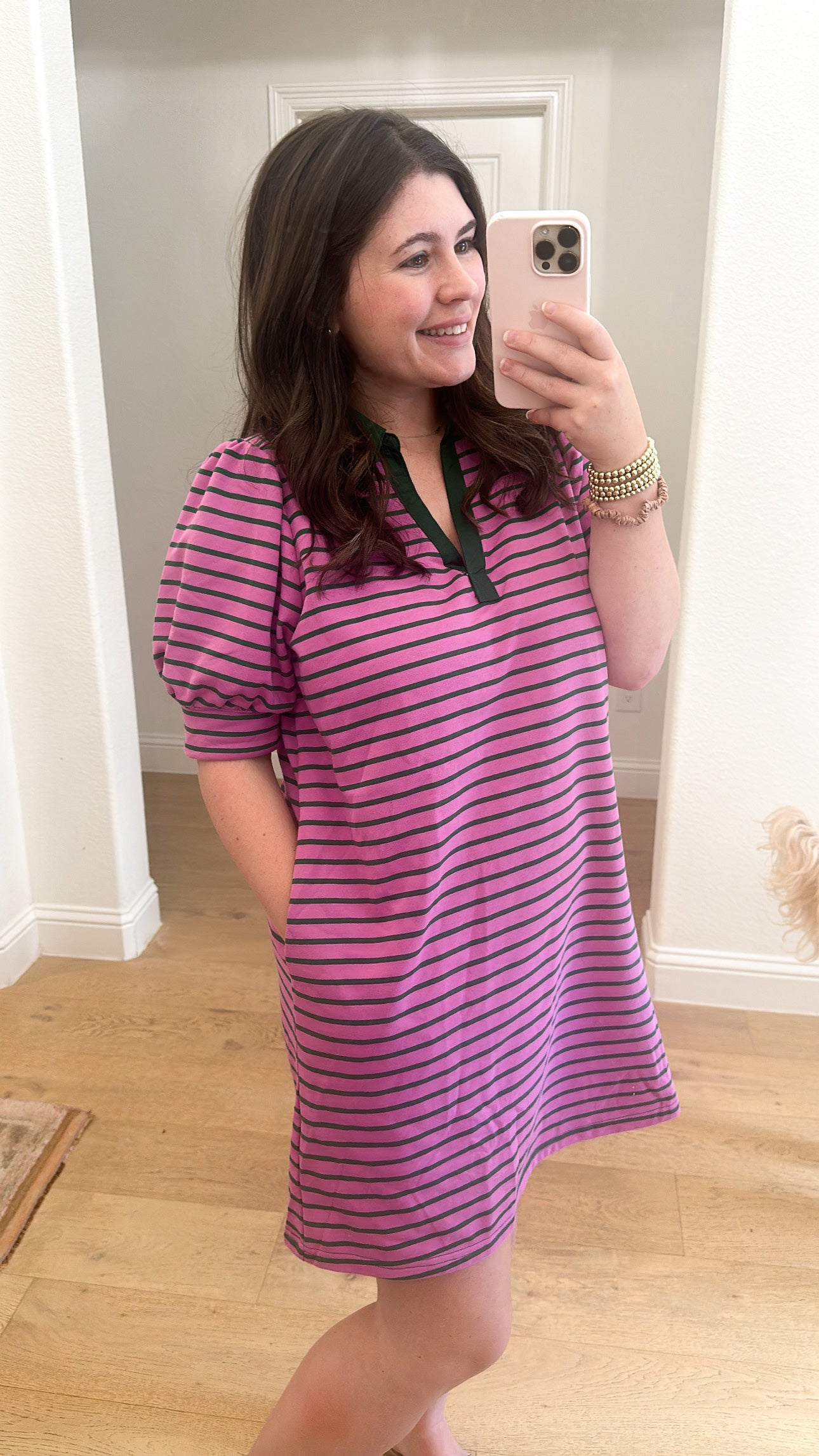 Preppy Stripe Dress