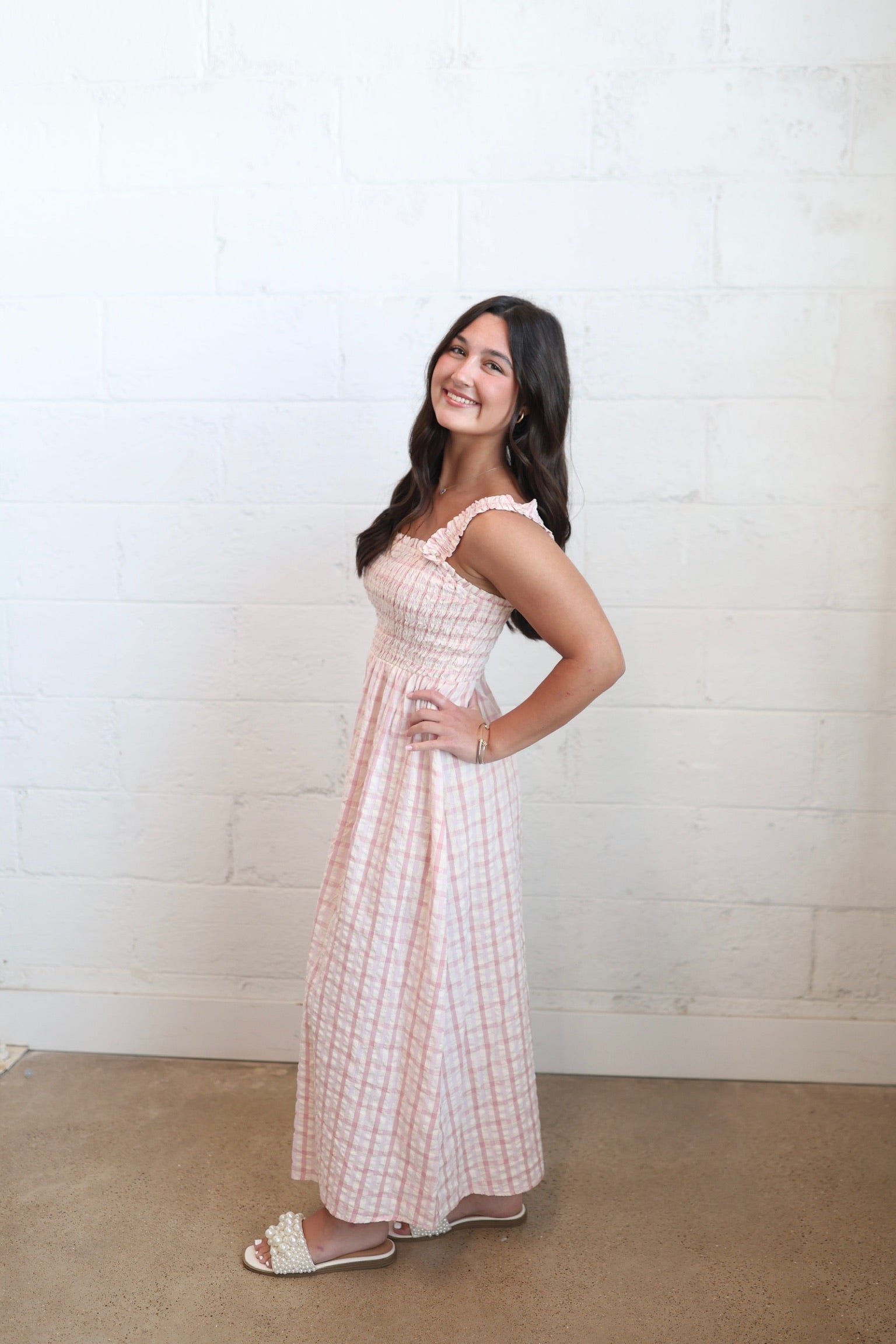 Gigi Gingham Dress