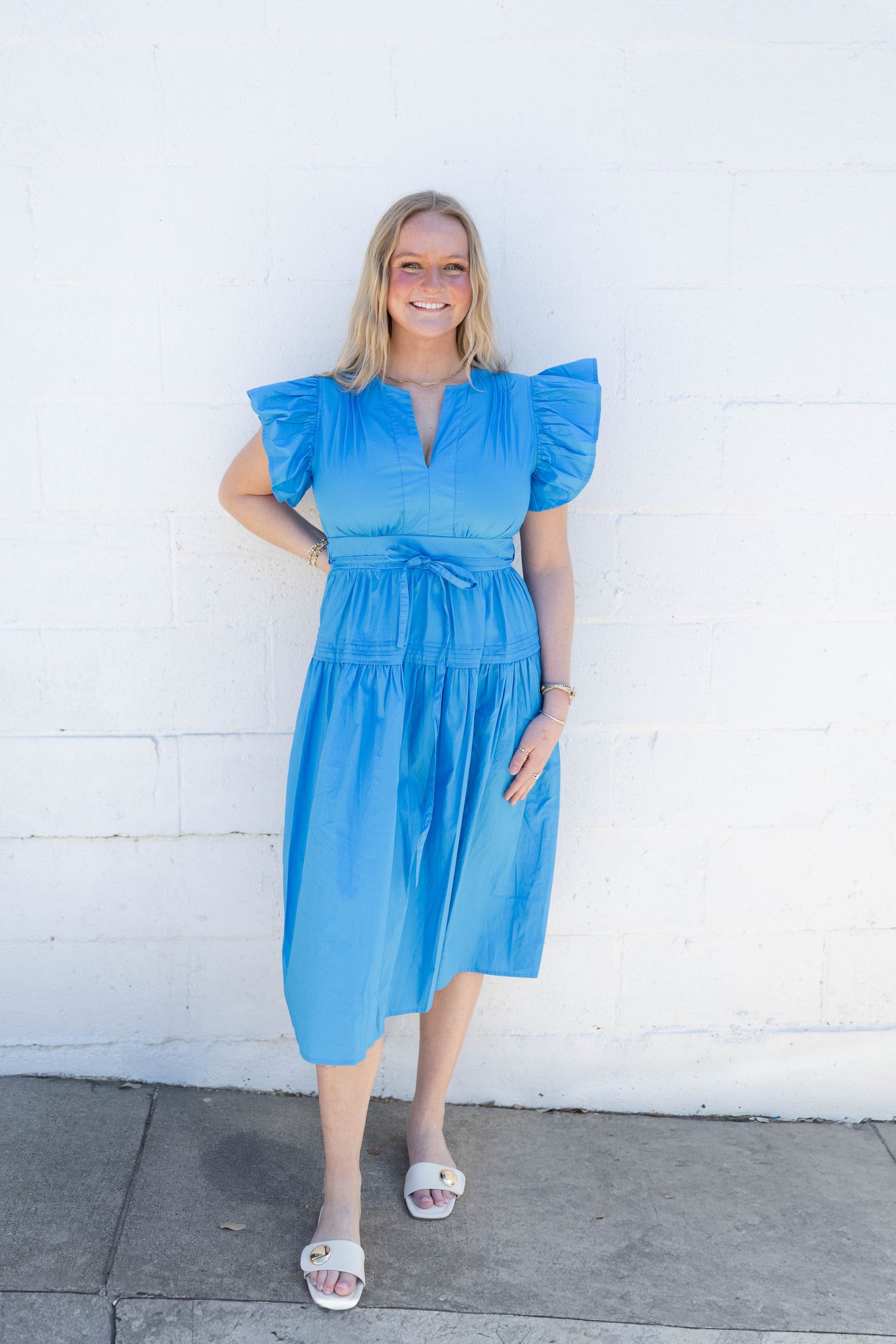 Blue Cala Dress