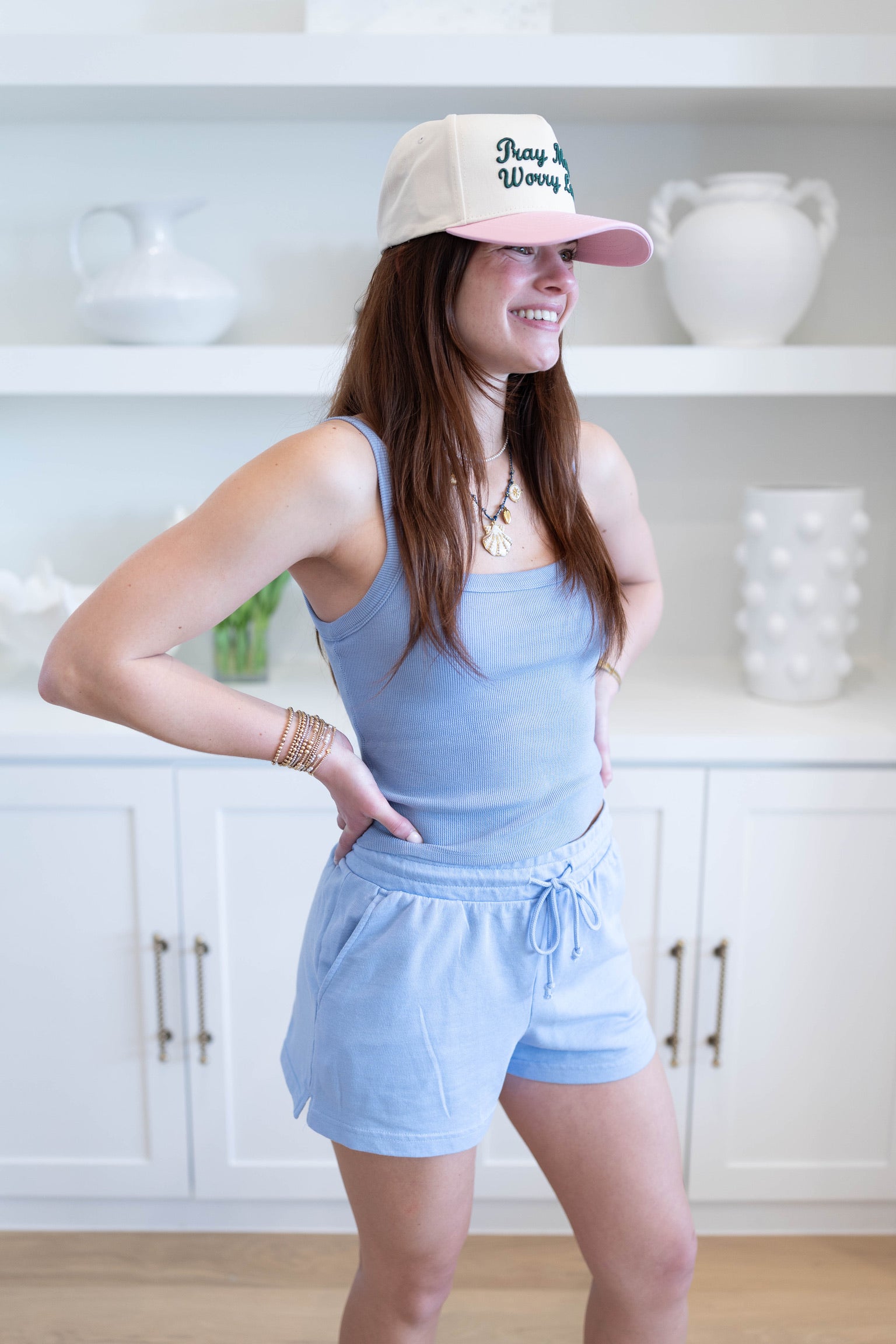 Barcelona Blue Birdie Shorts