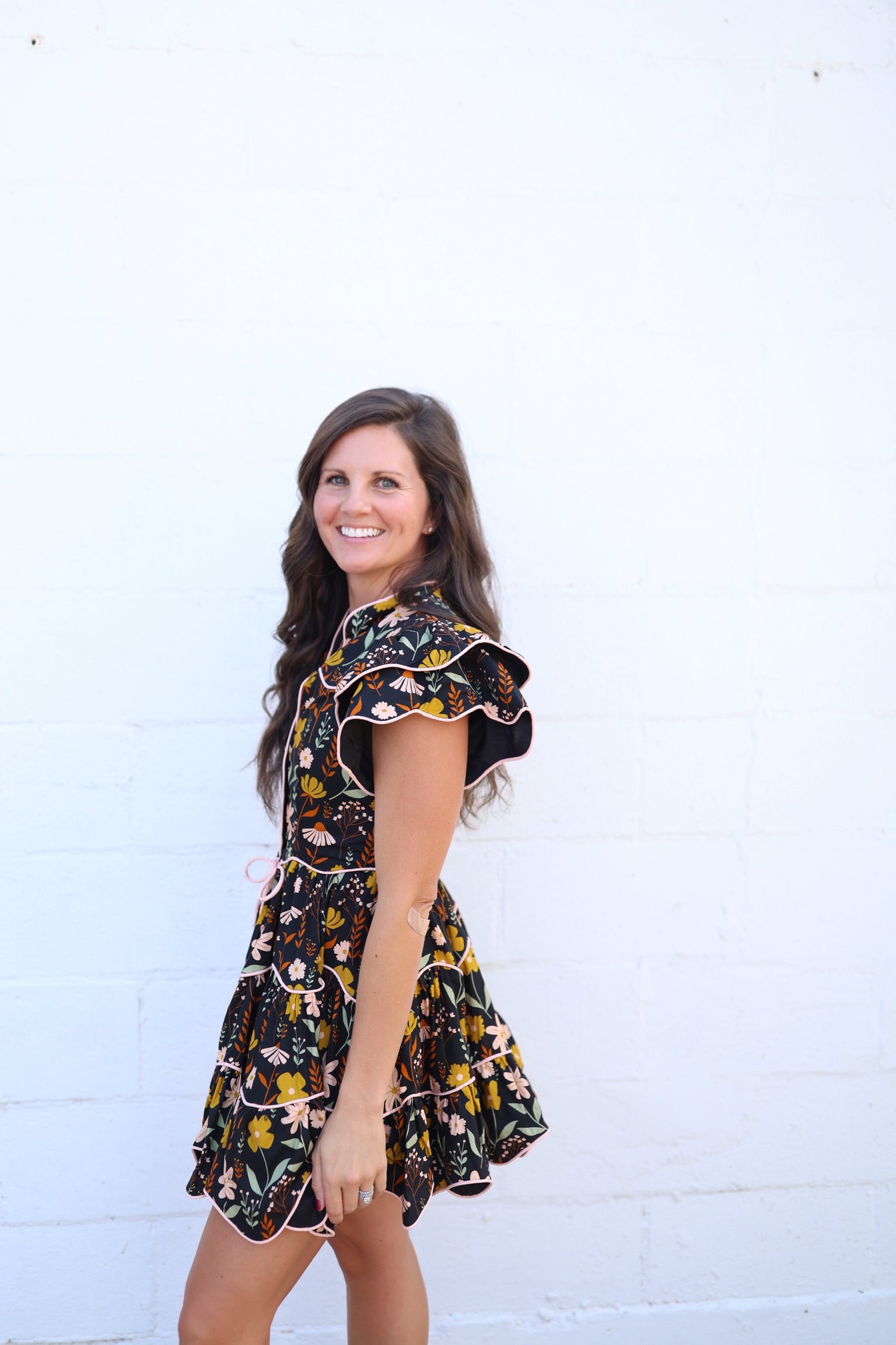 Catalina Wildflower Waltz Mini Dress