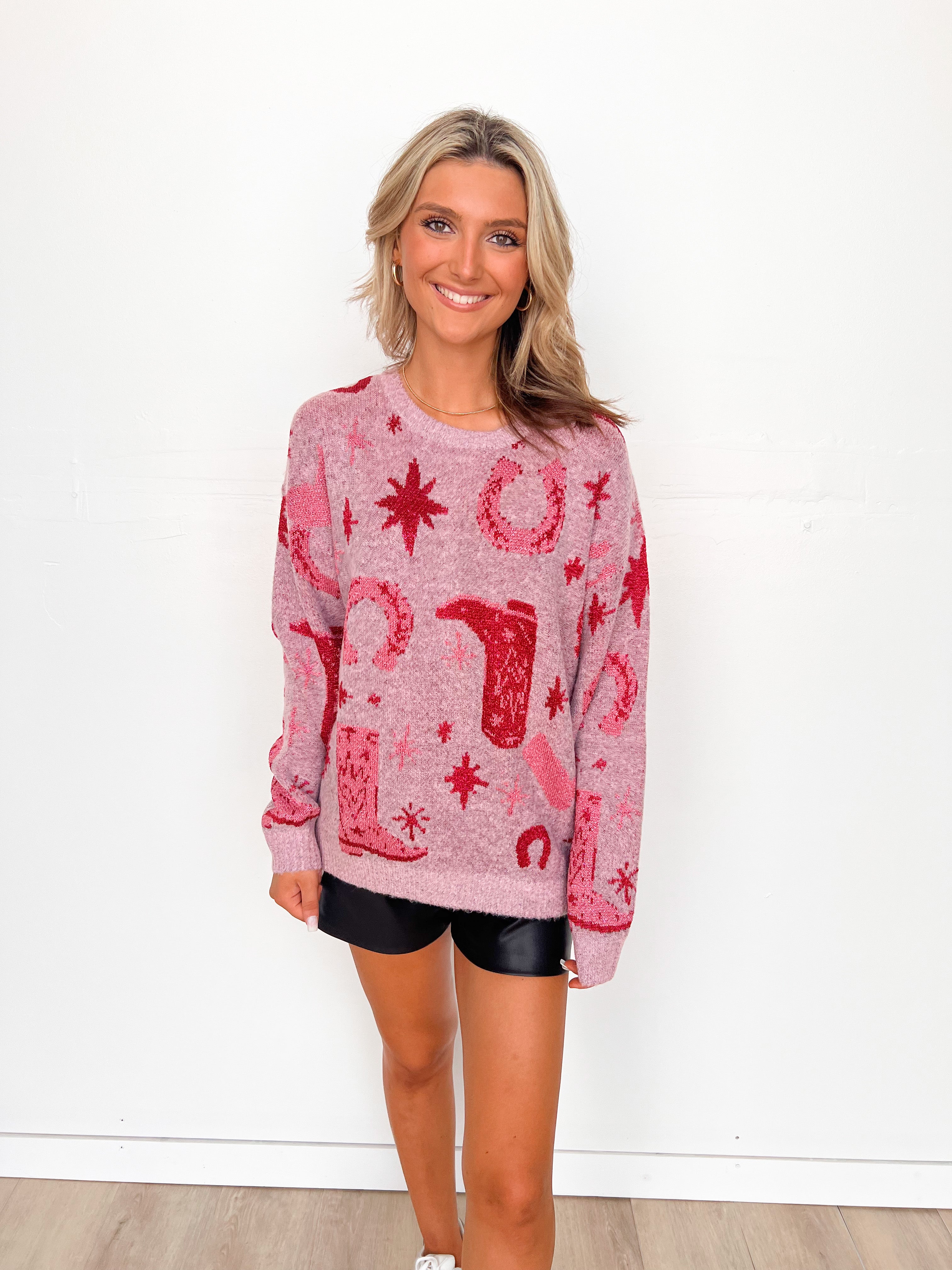 Cowgirl Glitz Sweater