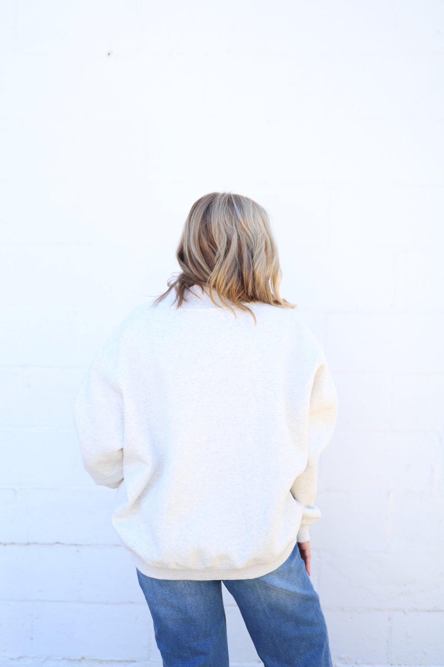 Thankful Mock Neck Sweatshirt