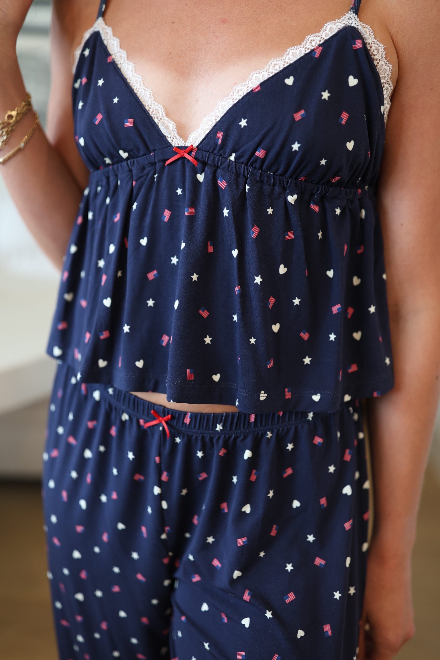 Hearts & Stripes Penelope Top