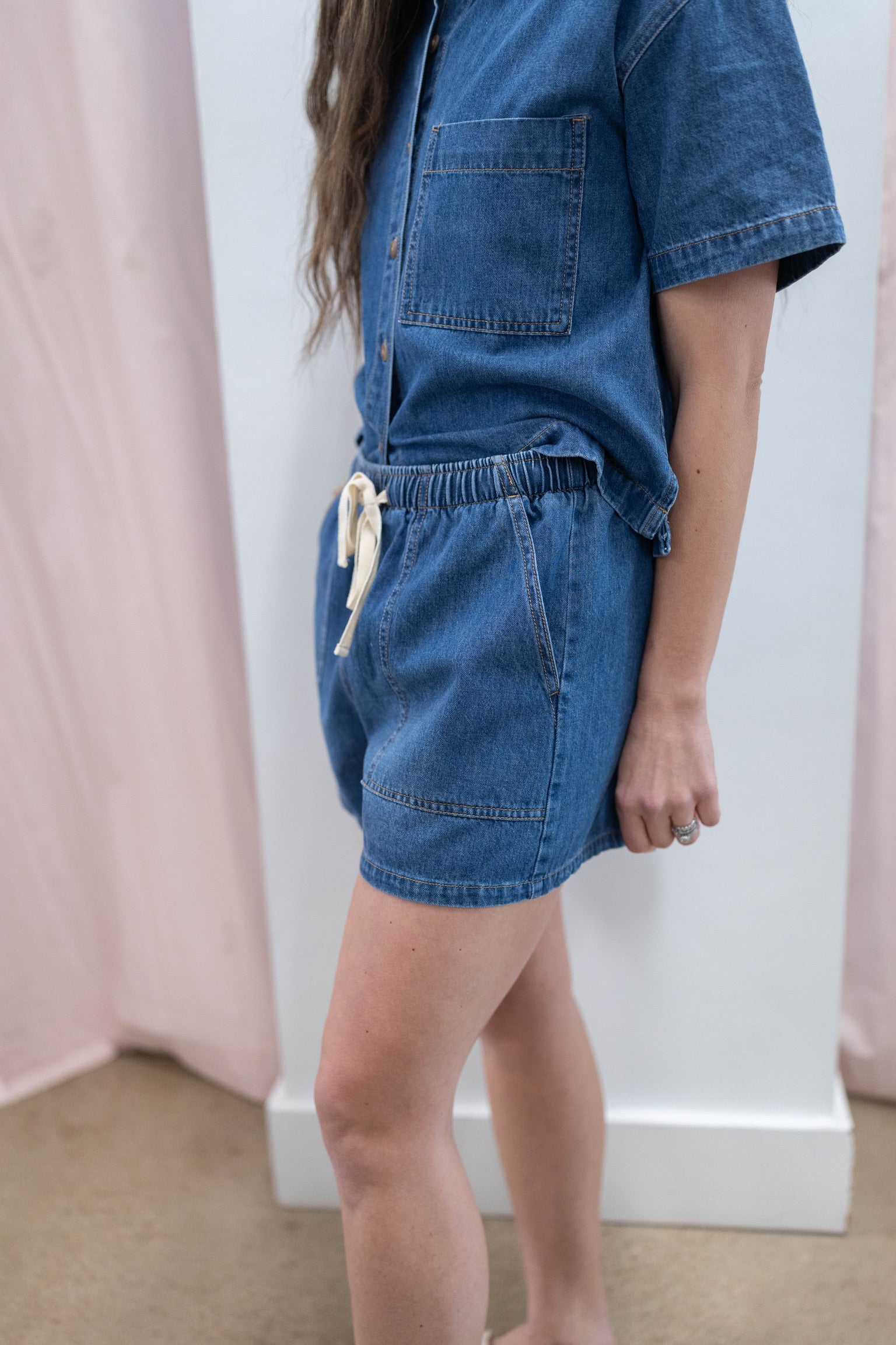 Daycation Denim Utility Short