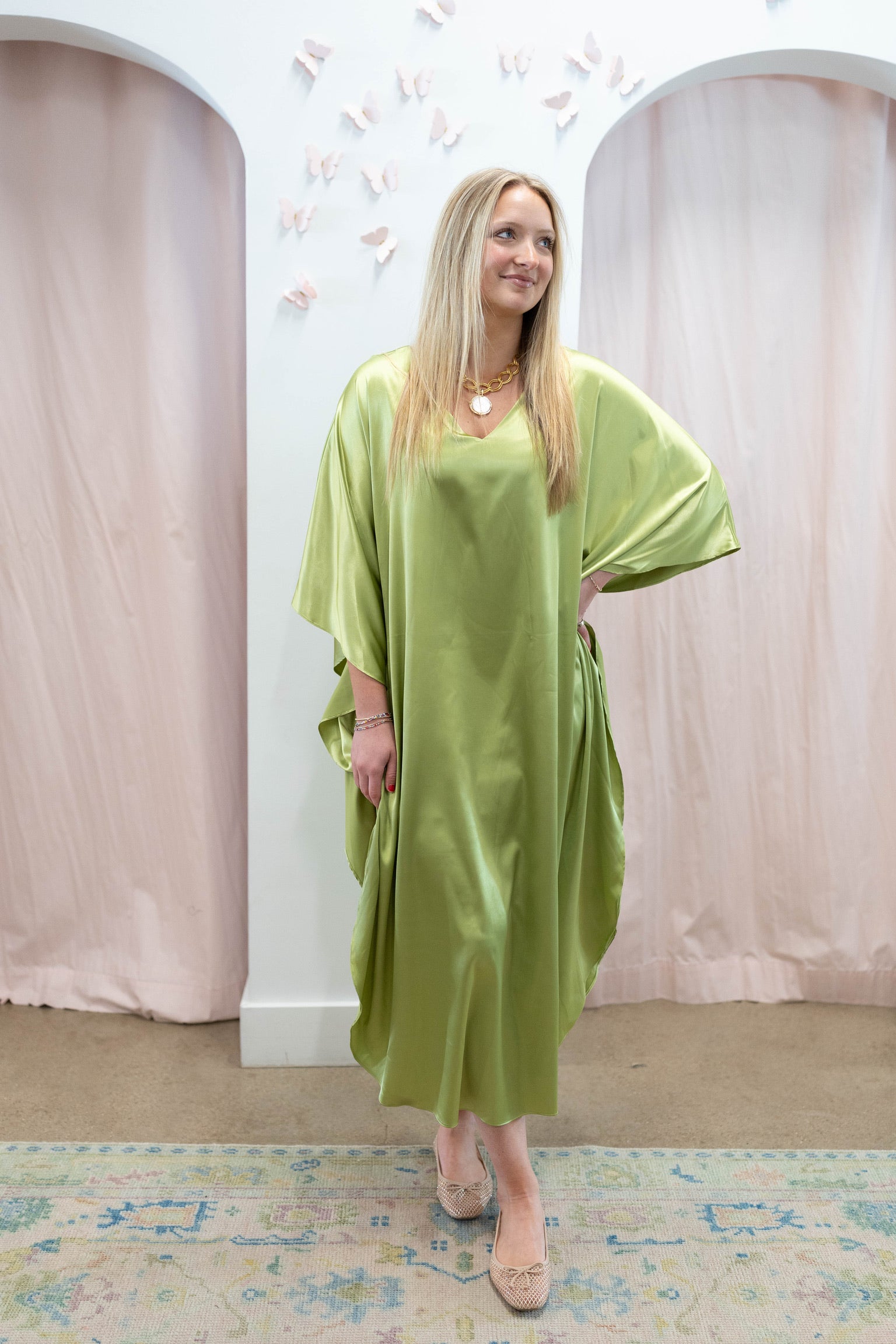 The Golden Hour Caftan Dress