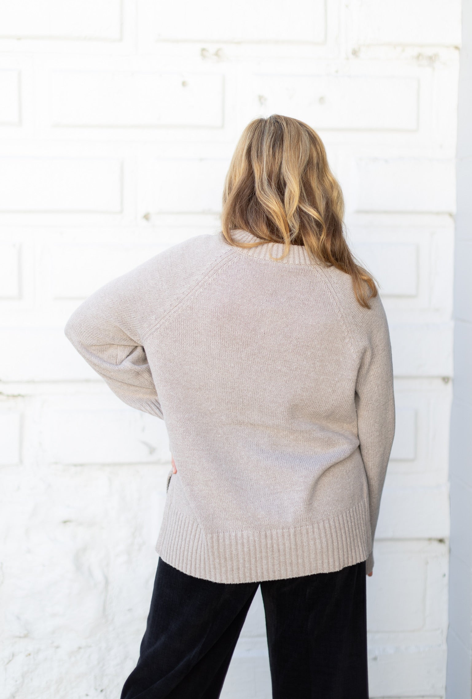 Boulevard V-Neck Sweater