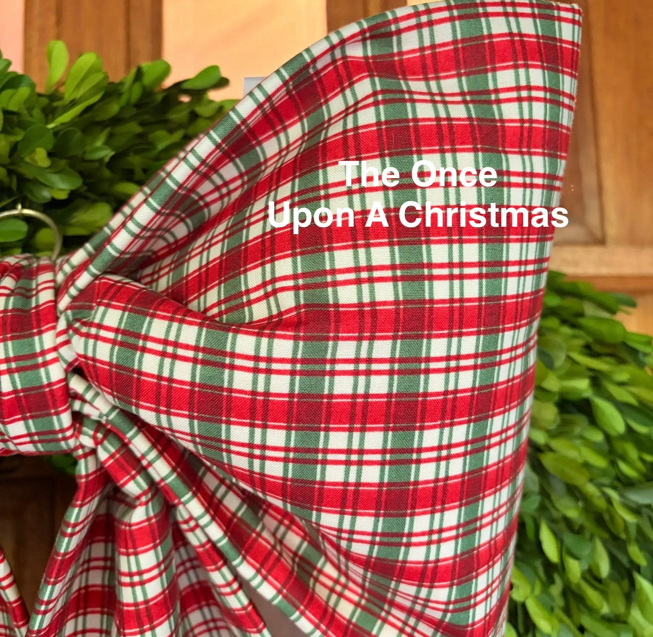 Oversized Front Door Bow