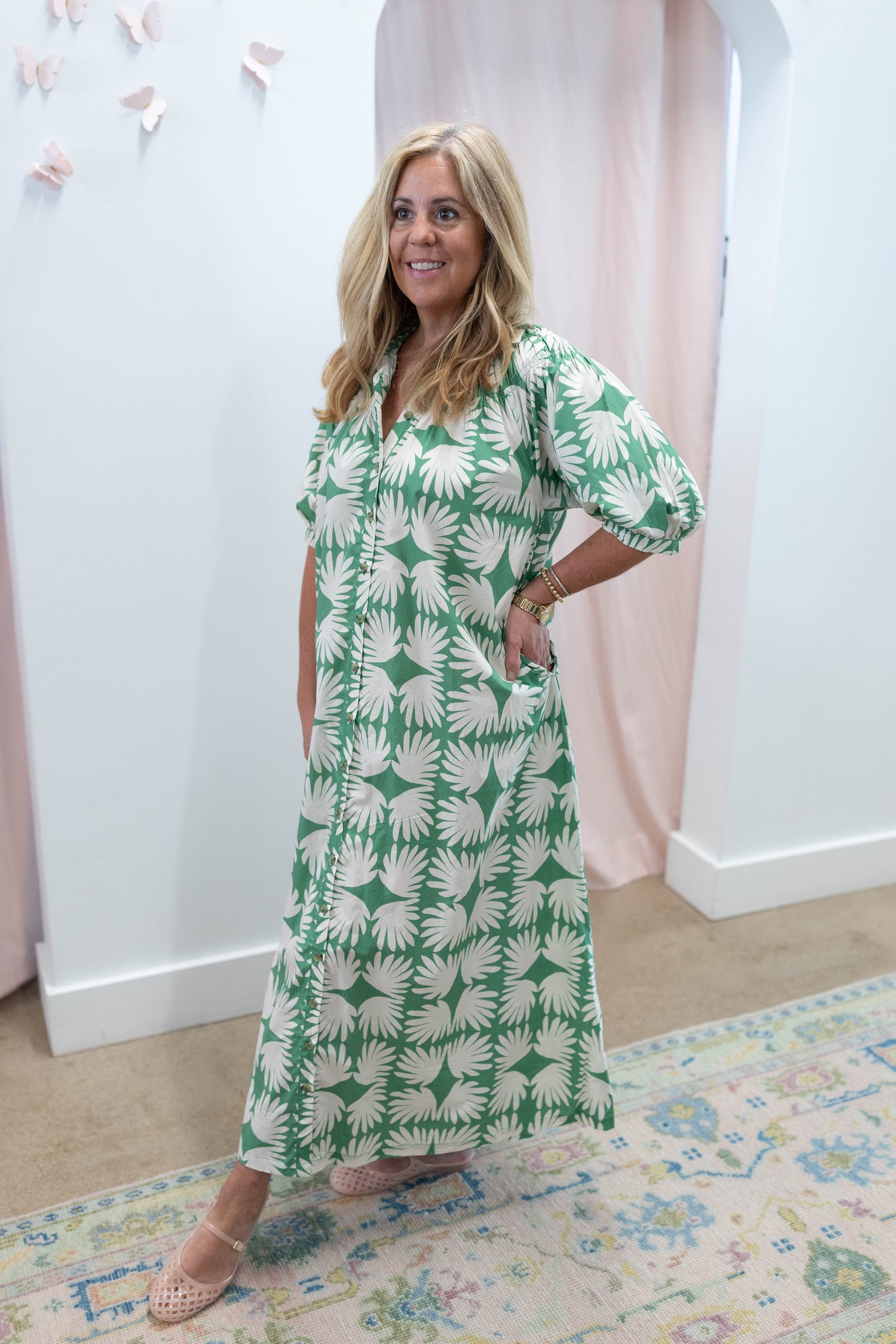 Viridian Tile Oasis Dress