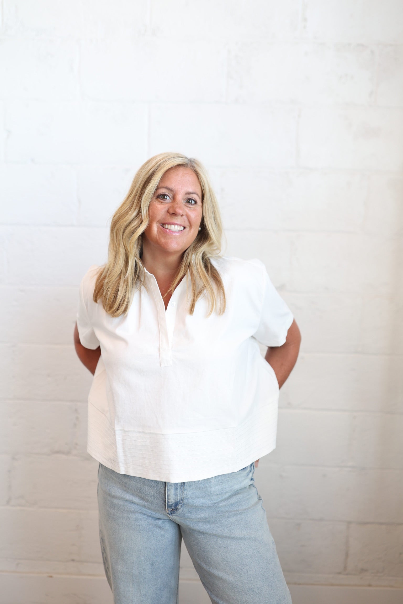 Ingrid Ivory Blouse